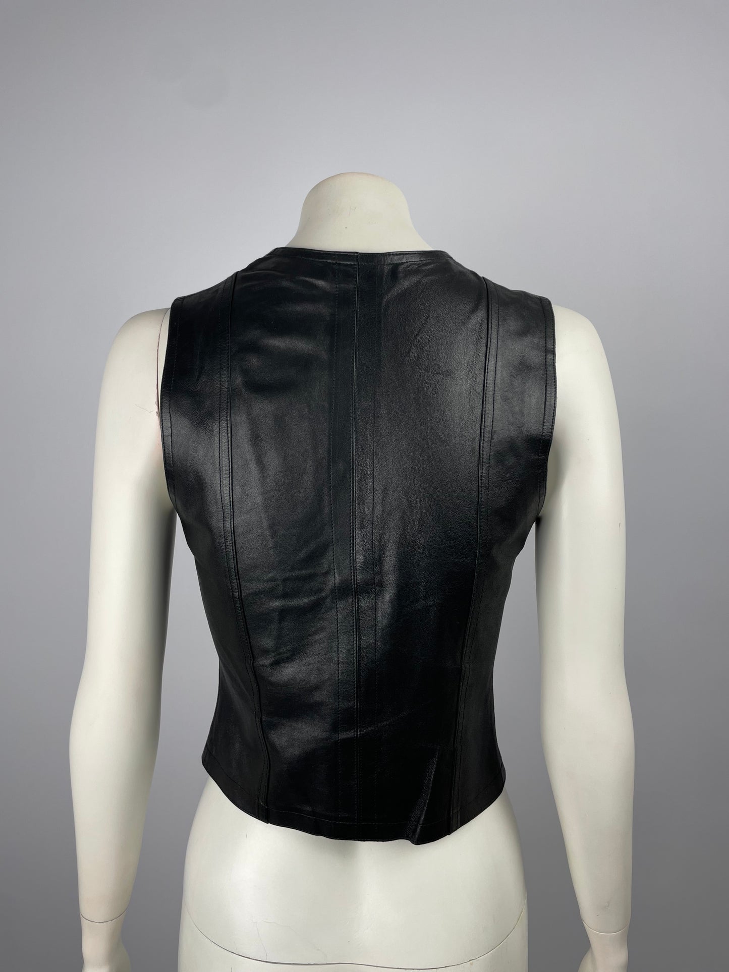Plein Sud F/W 2002 Leather Vest