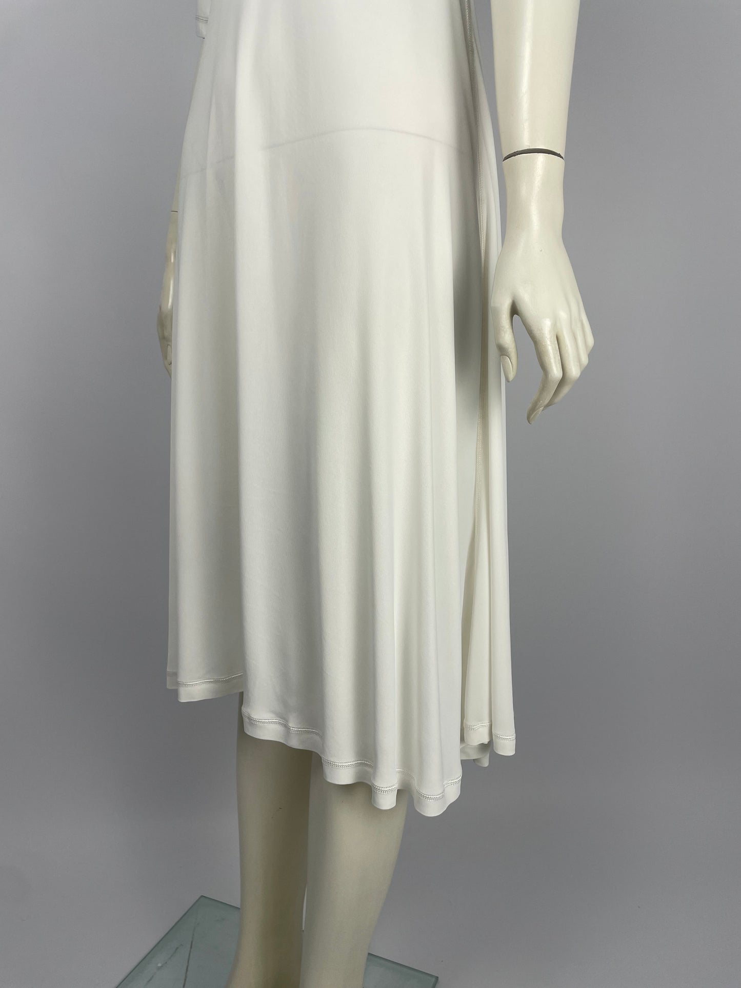 Jean Paul Gaultier white maxi dress