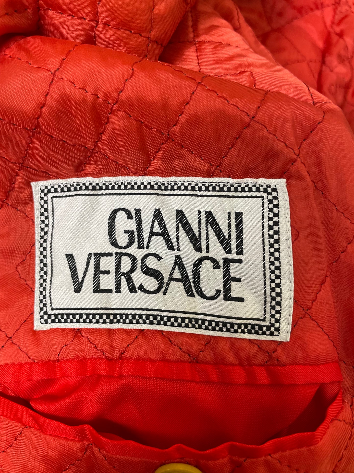 Gianni Versace Man F/W 1992 Wool Coat
