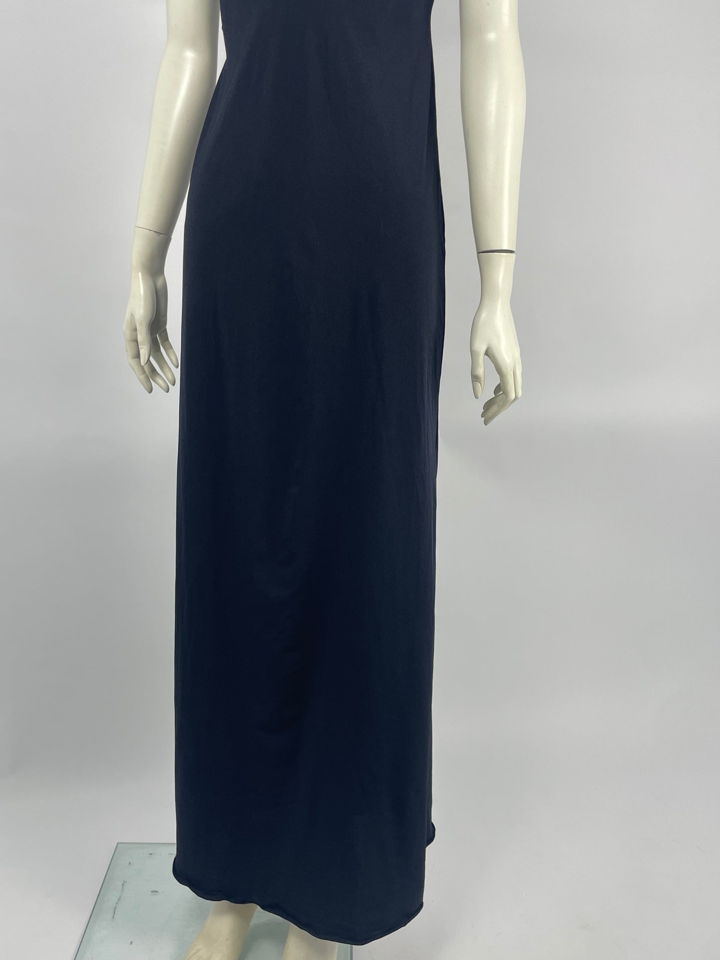 Blumarine 2000’s wide neckline gown