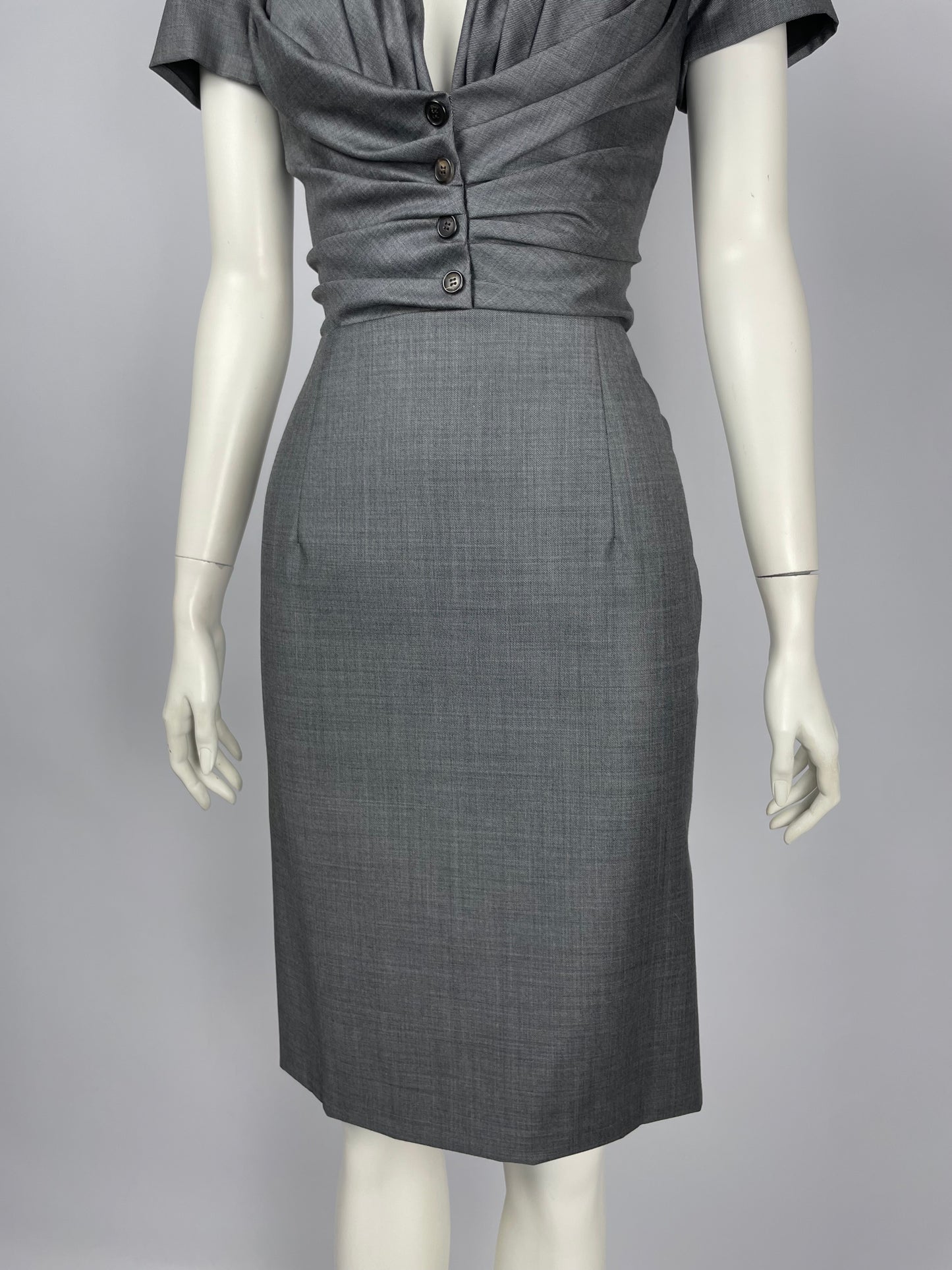 Christian Dior F/W 2009 by John Galliano Gathered dress