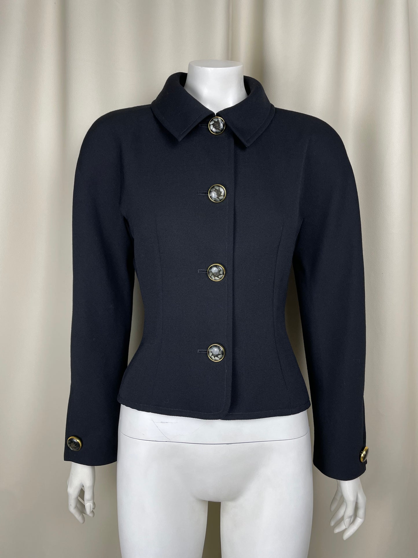 Balenciaga Early 1990’s Short Tailored Jacket (M)