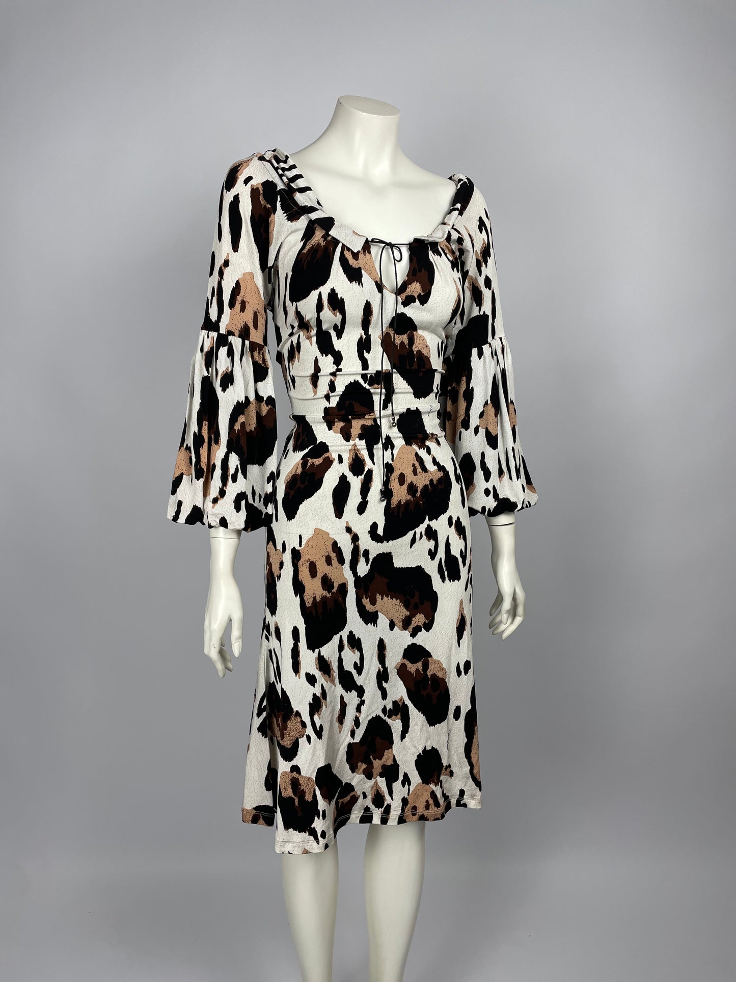 Roberto Cavalli 2008 Animal Print maxi dress
