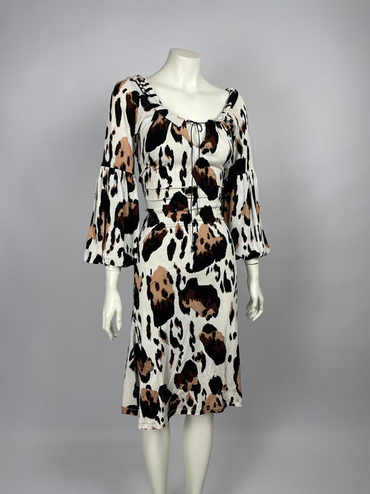 Roberto Cavalli 2008 Animal Print maxi dress