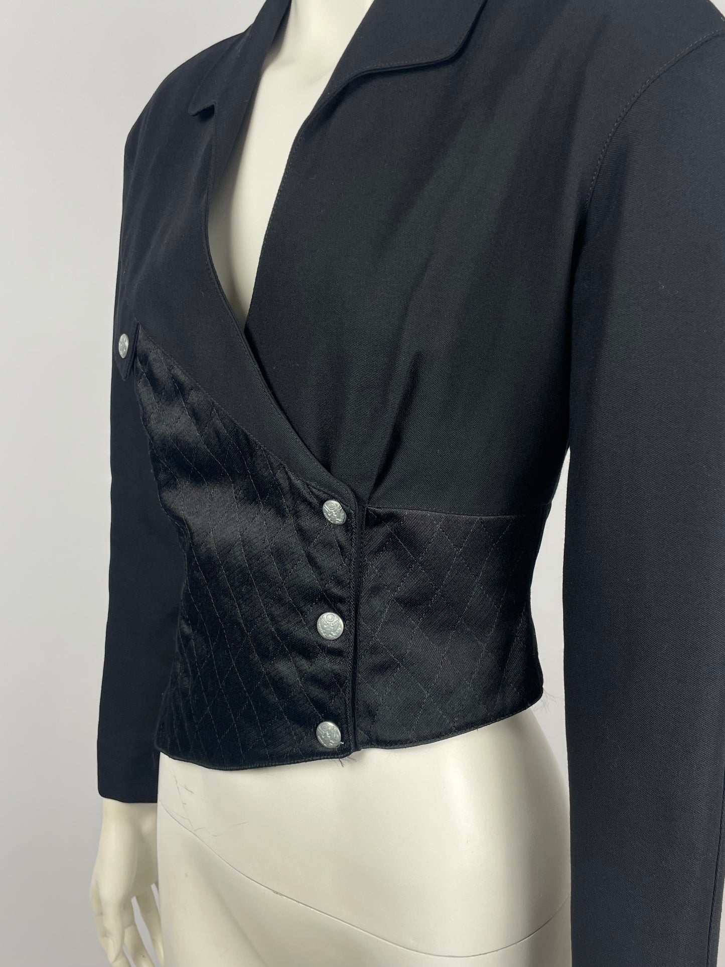 Thierry Mugler 1980’s Asymmetrical Jacket