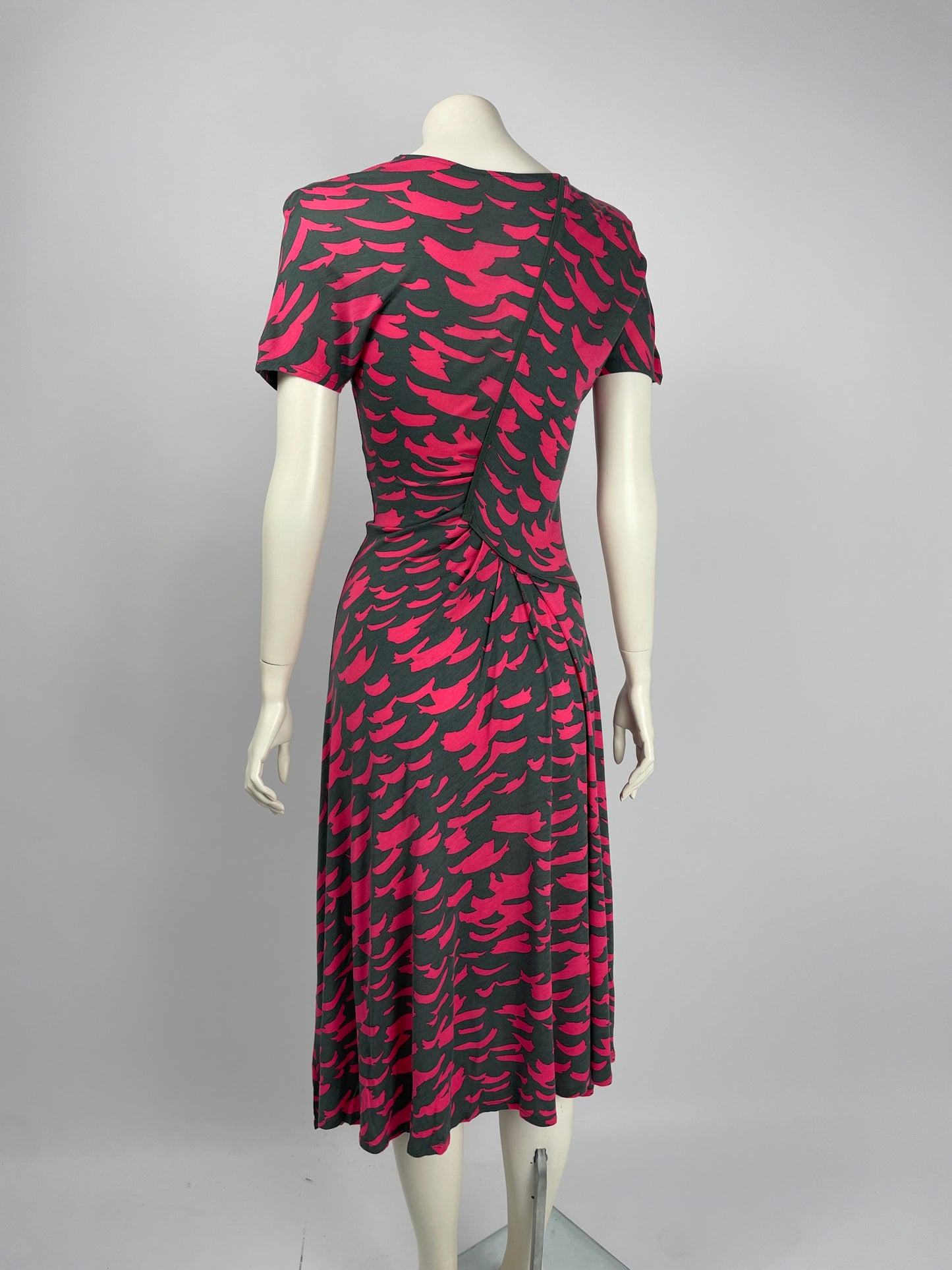Kenzo 2000’s pink camo maxi dress.