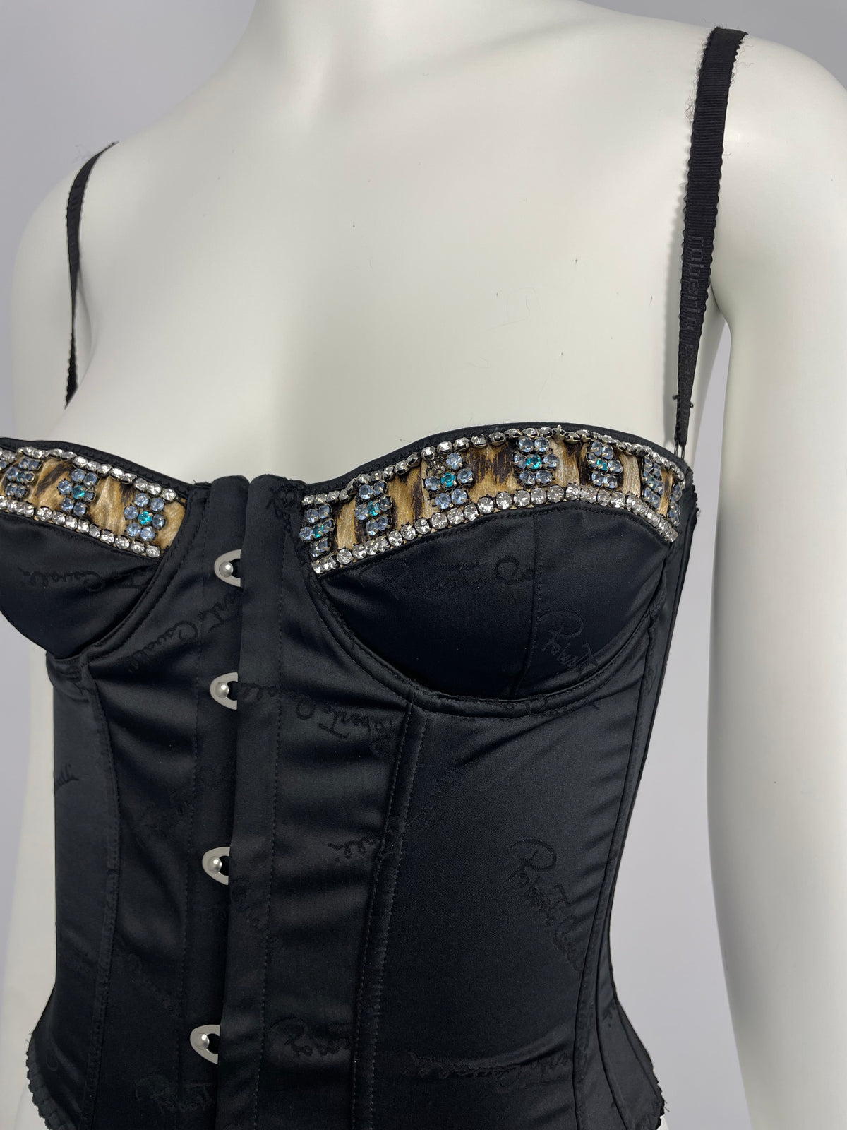 Roberto Cavallli 2000's Stones bustier