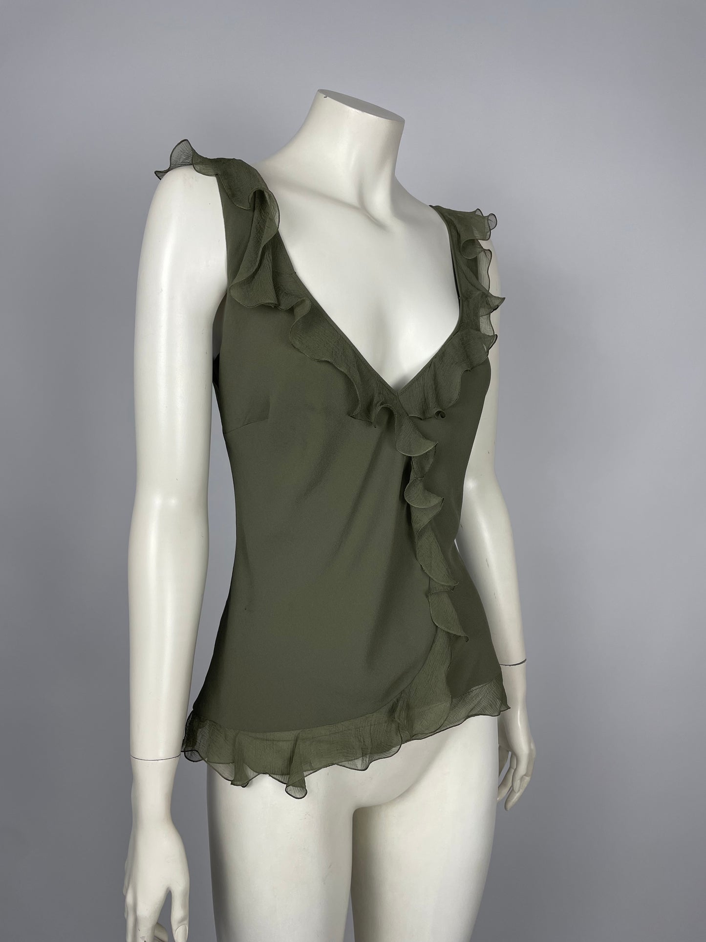 Christian Dior by John Galliano S/S 2004 Silk Top
