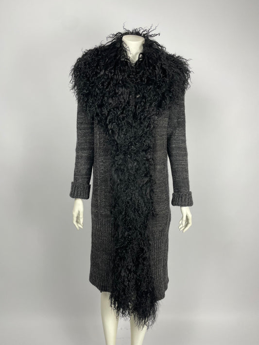 Roberto Cavalli early 2000’s Wool & Mohair Coat.