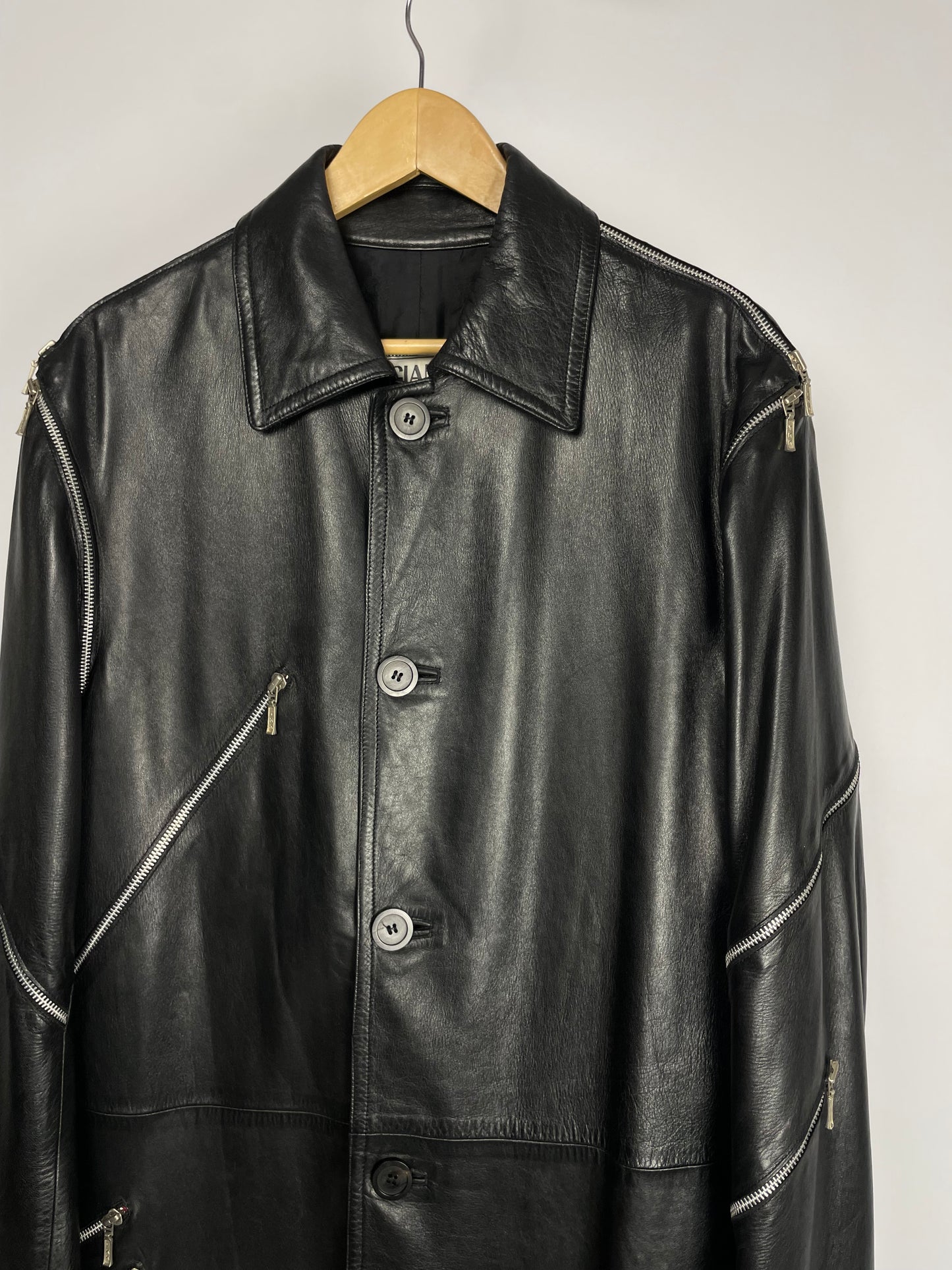 Gianni Versace Man F/W 1998 Soft Leather Coat