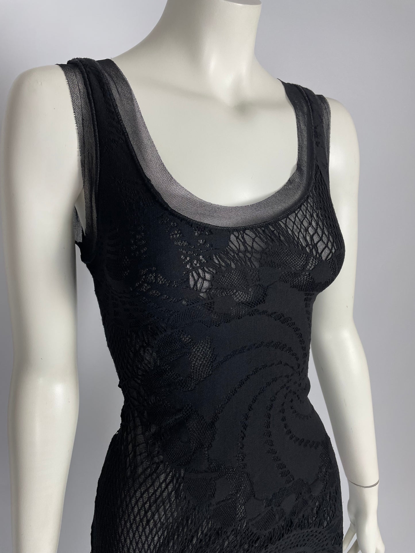 Jean Paul Gaultier S/S 2008 lace dress