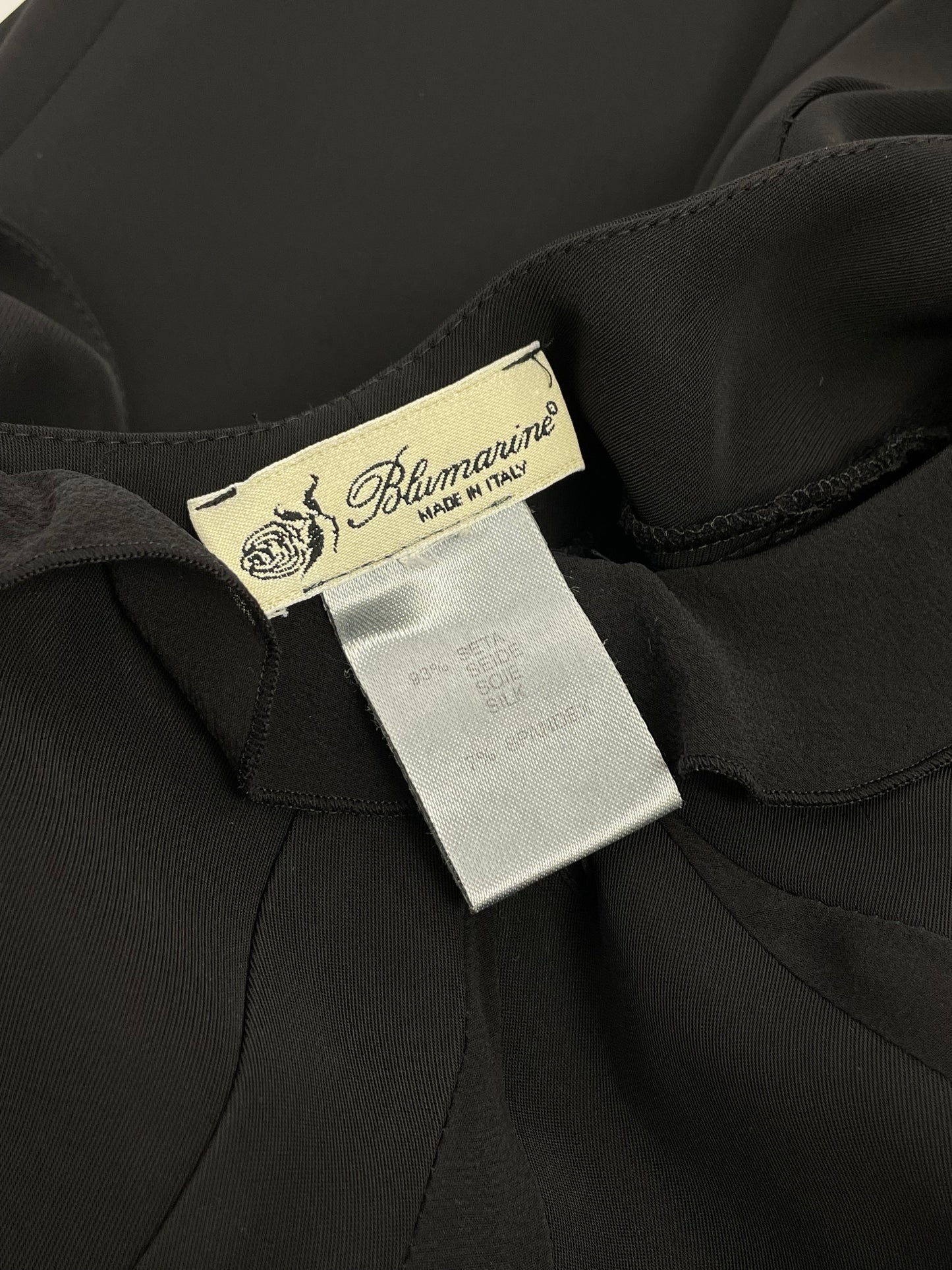 Blumarine 2000’s wide neckline dress