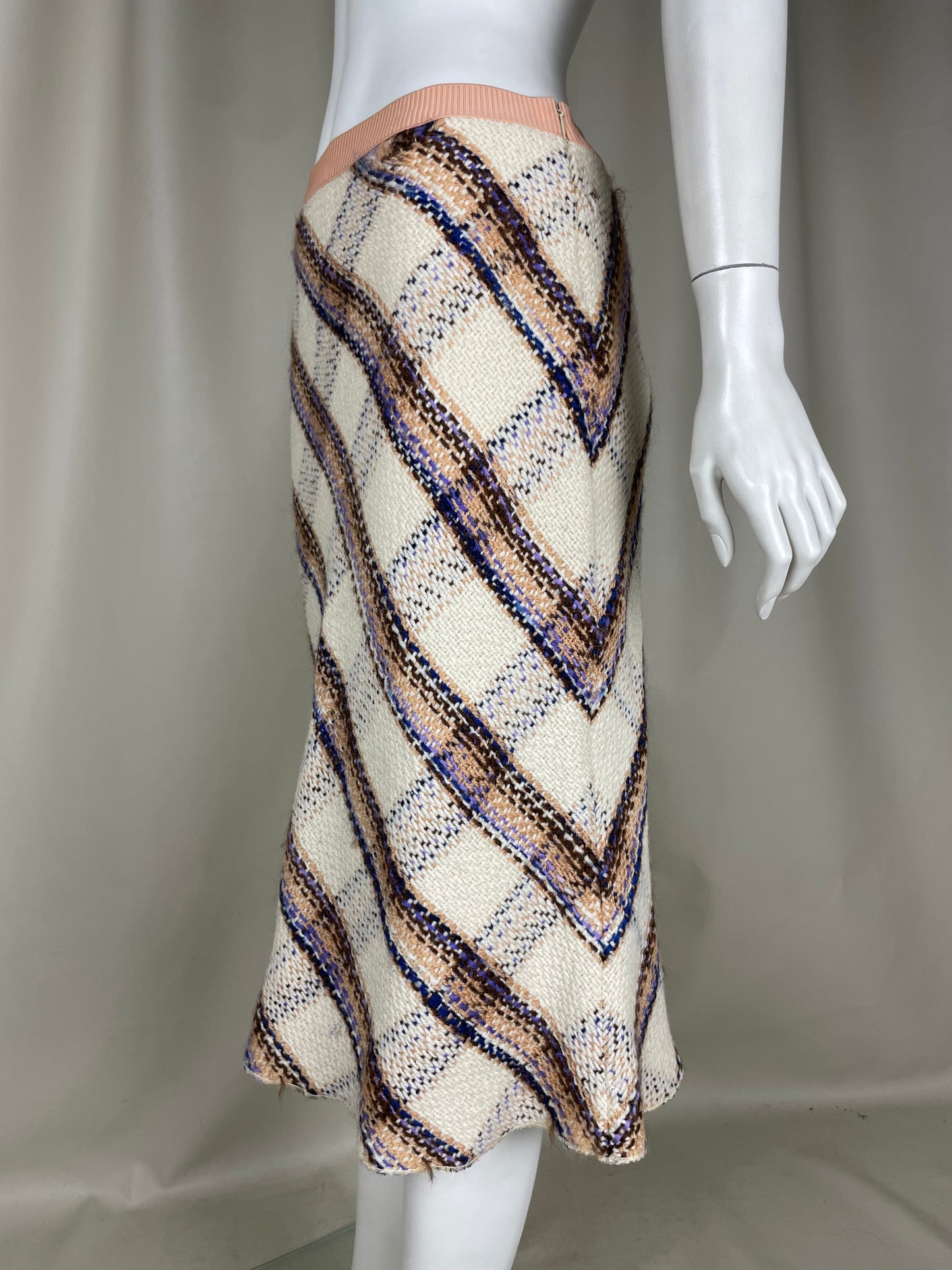 Miu Miu F/W 2000 Wool Skirt (M)