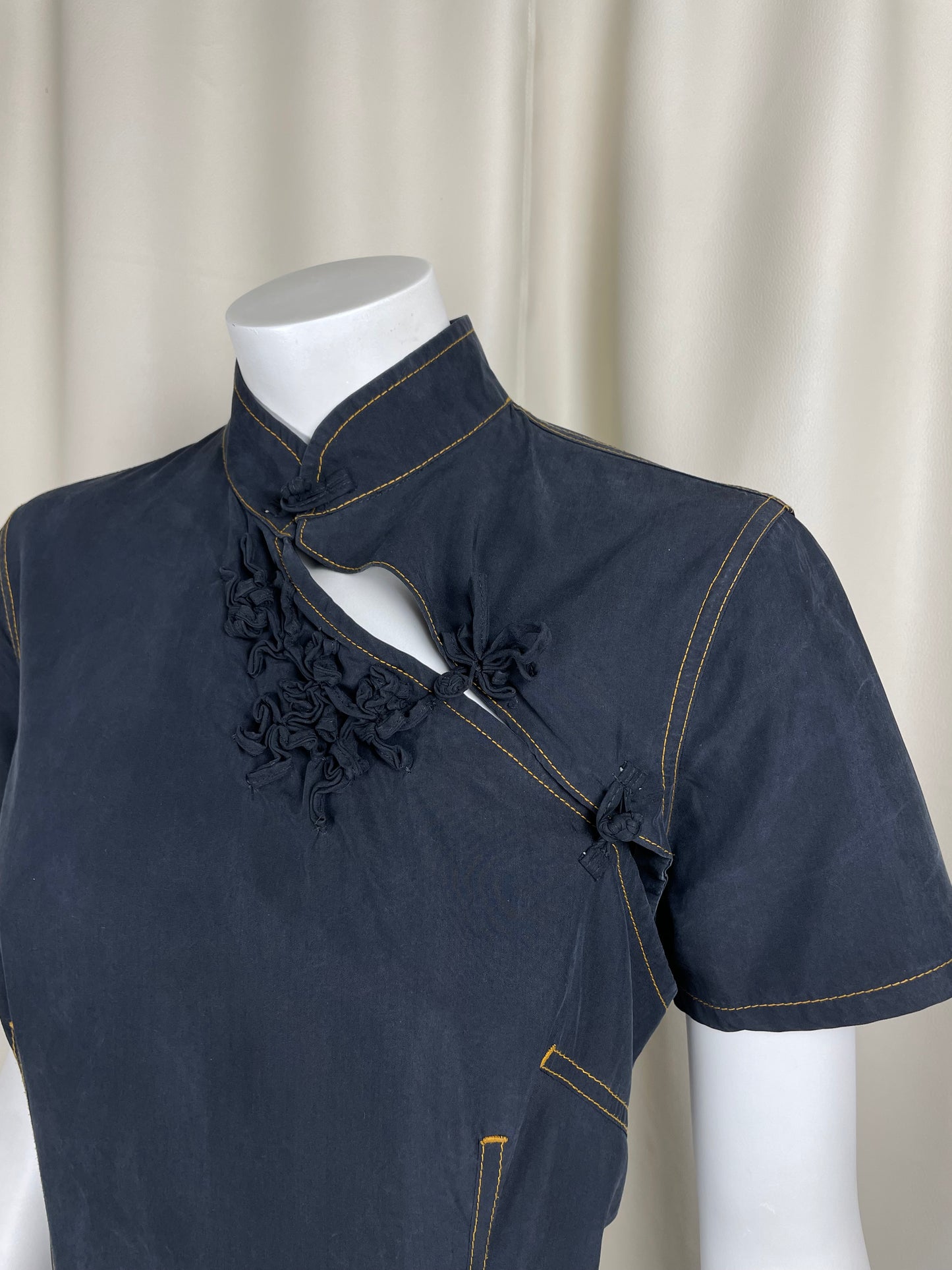 Jean Paul Gaultier Qipao Maxi Dress (M)