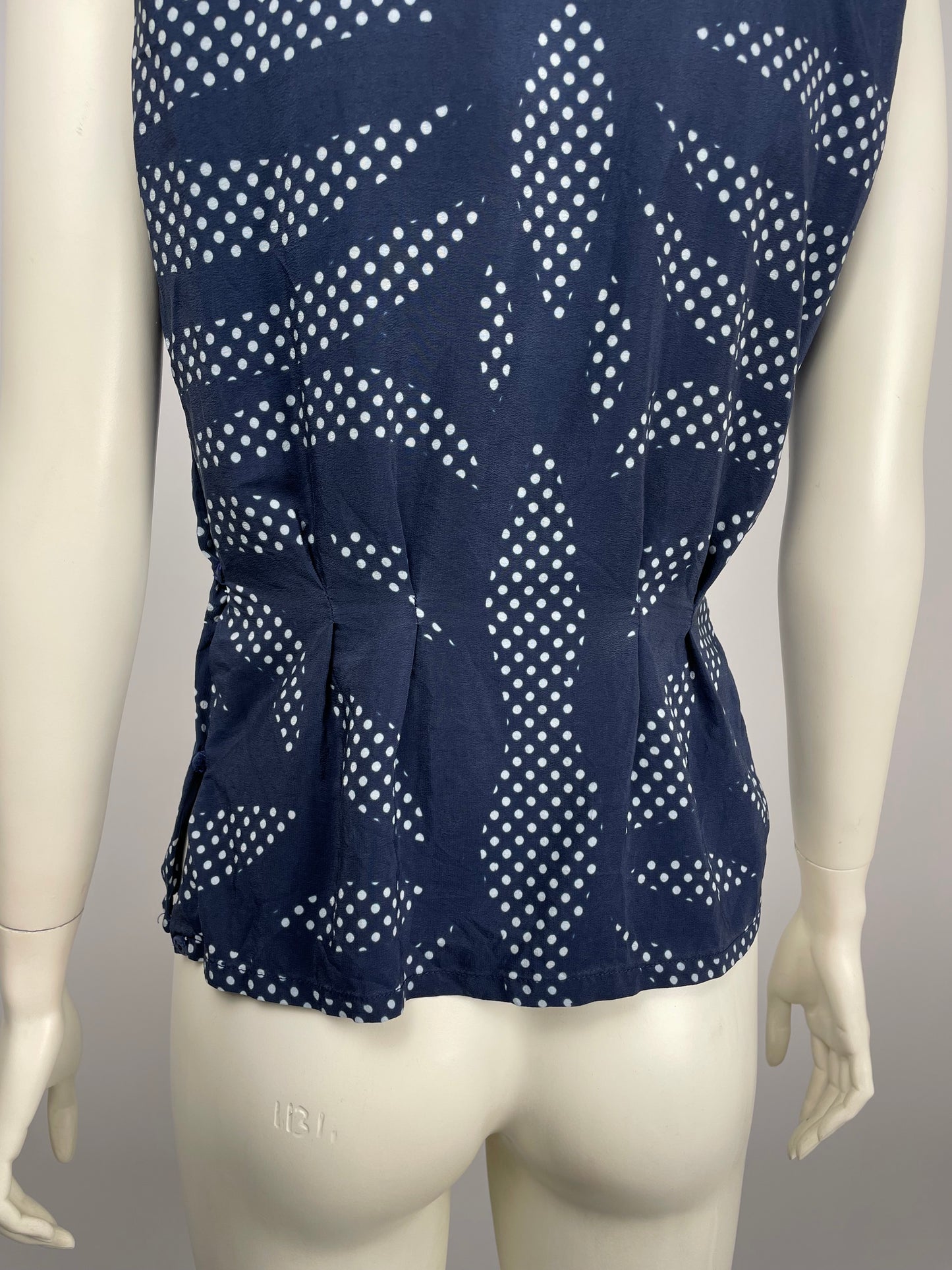 Givenchy Couture early 1990’s Polka print vest