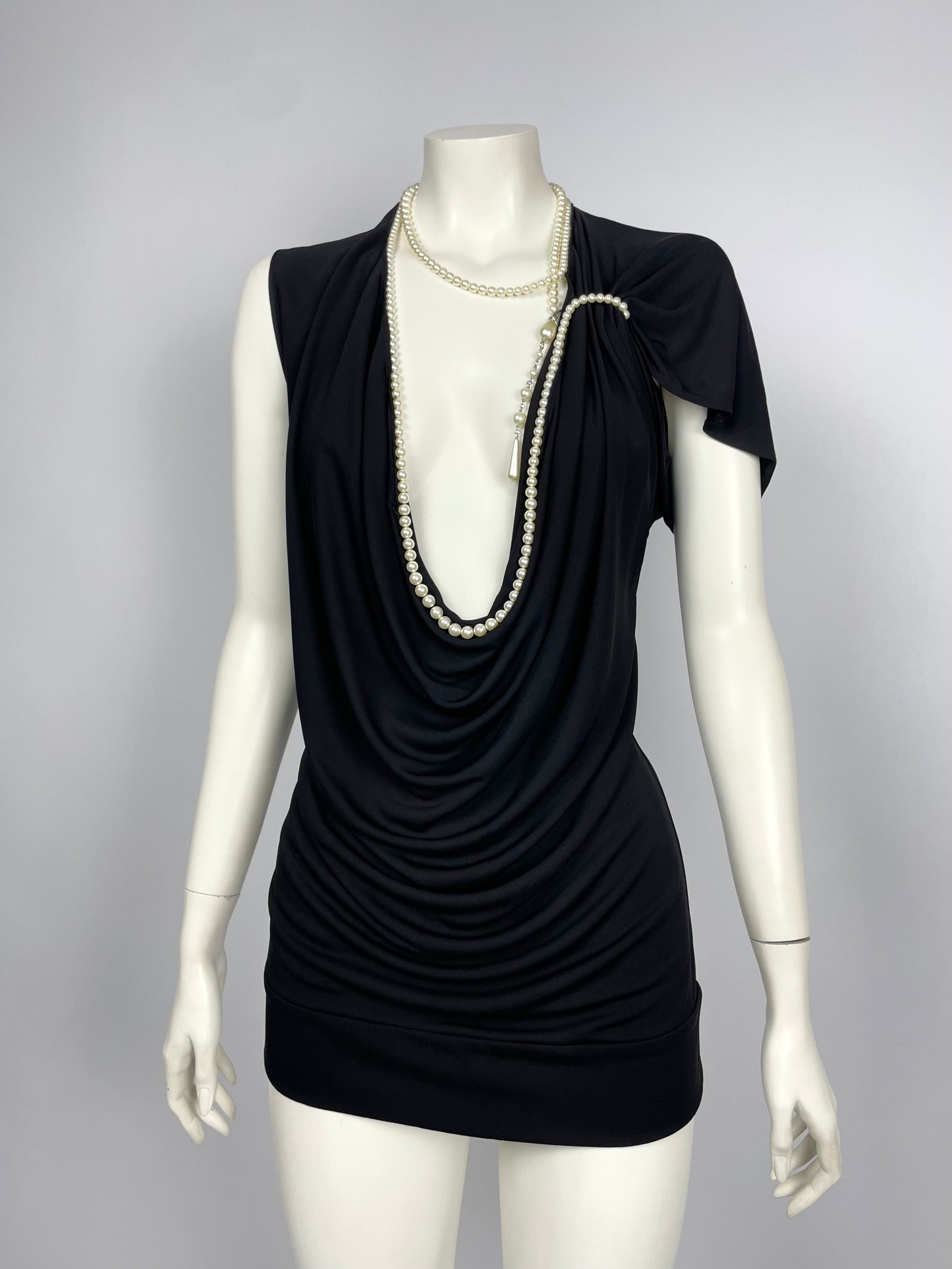Jean Paul Gaultier mother pearl mini dress