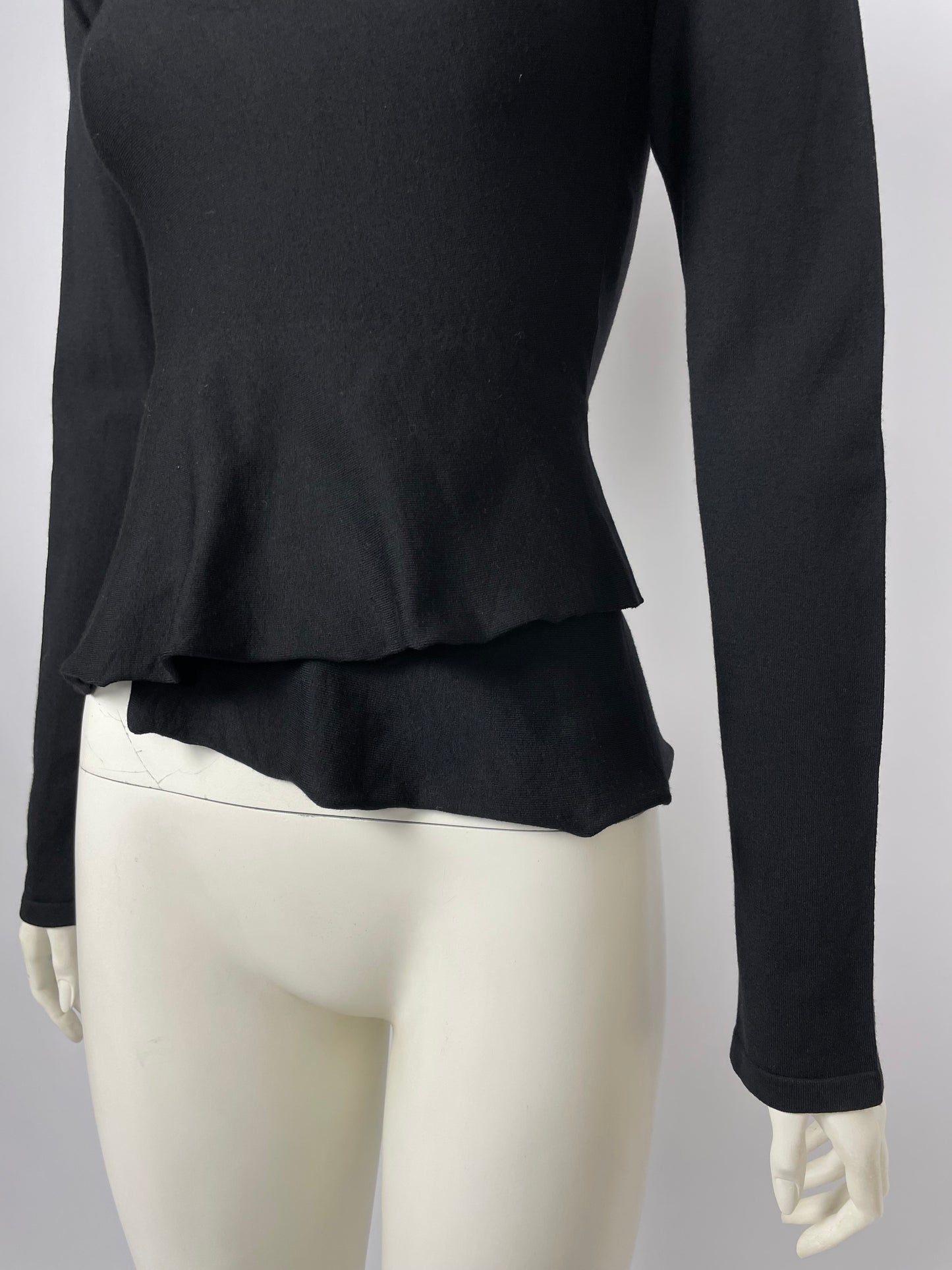 Yves Saint Laurent by Tom Ford double layer wool top