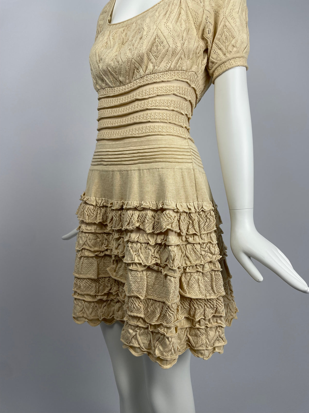 Blumarine 2000's Ruffled mini dress