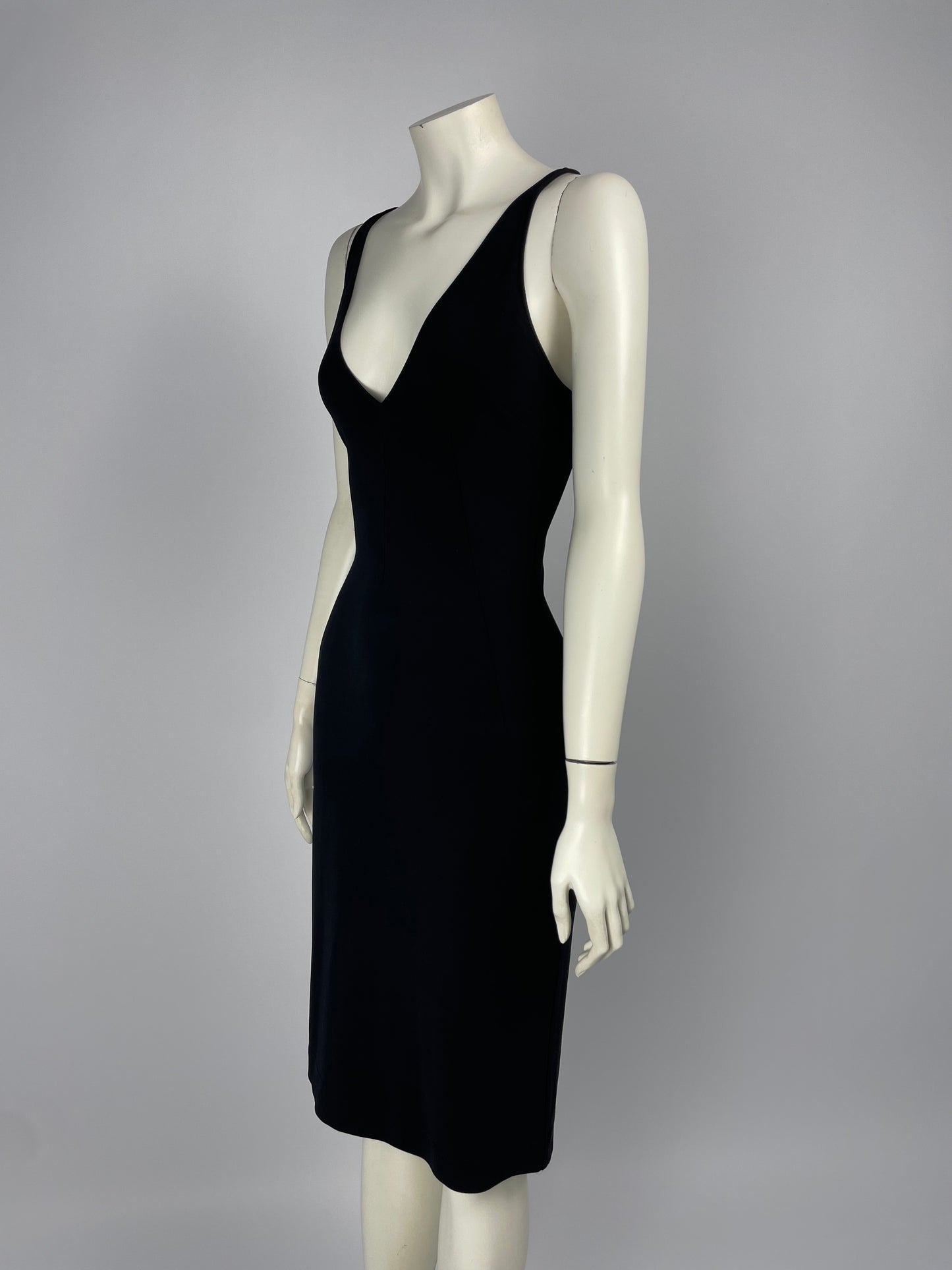 Dolce & Gabbana 1990’s Tailored V neck dress.