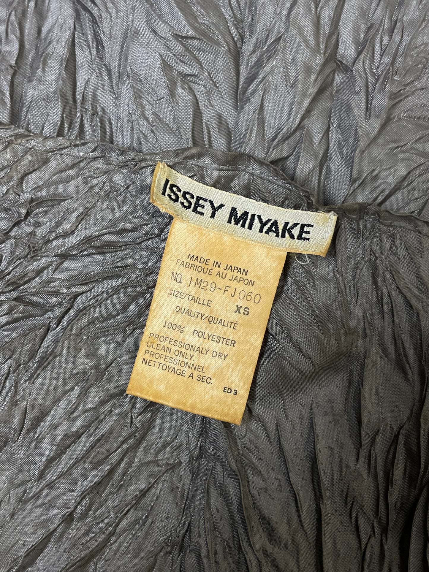 Issey Miyake F/W 1993 Wrinkle Top (S)