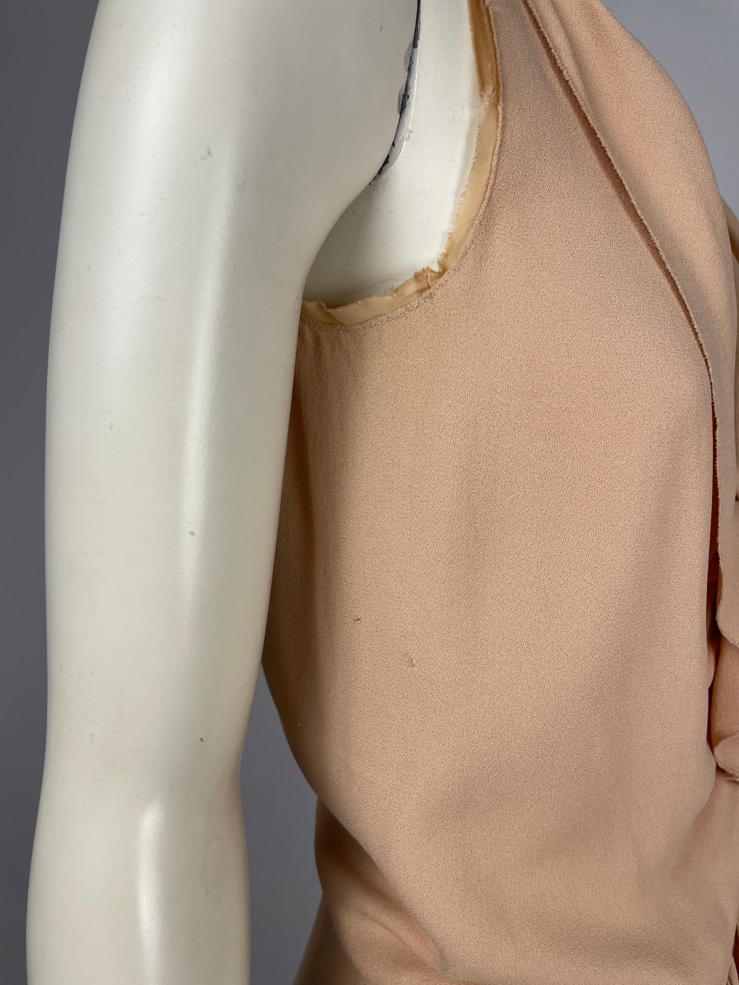 Prada S/S 2007 pink maxi dress.