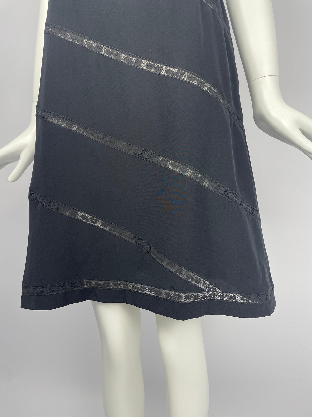 Chanel by Karl Lagerfeld S/S 1998 Bias cut sheath dress