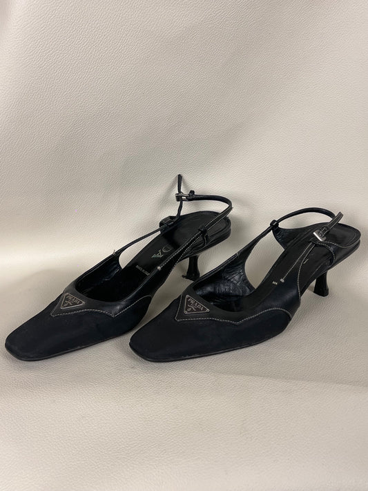 Prada Nylon kitten heels (38)