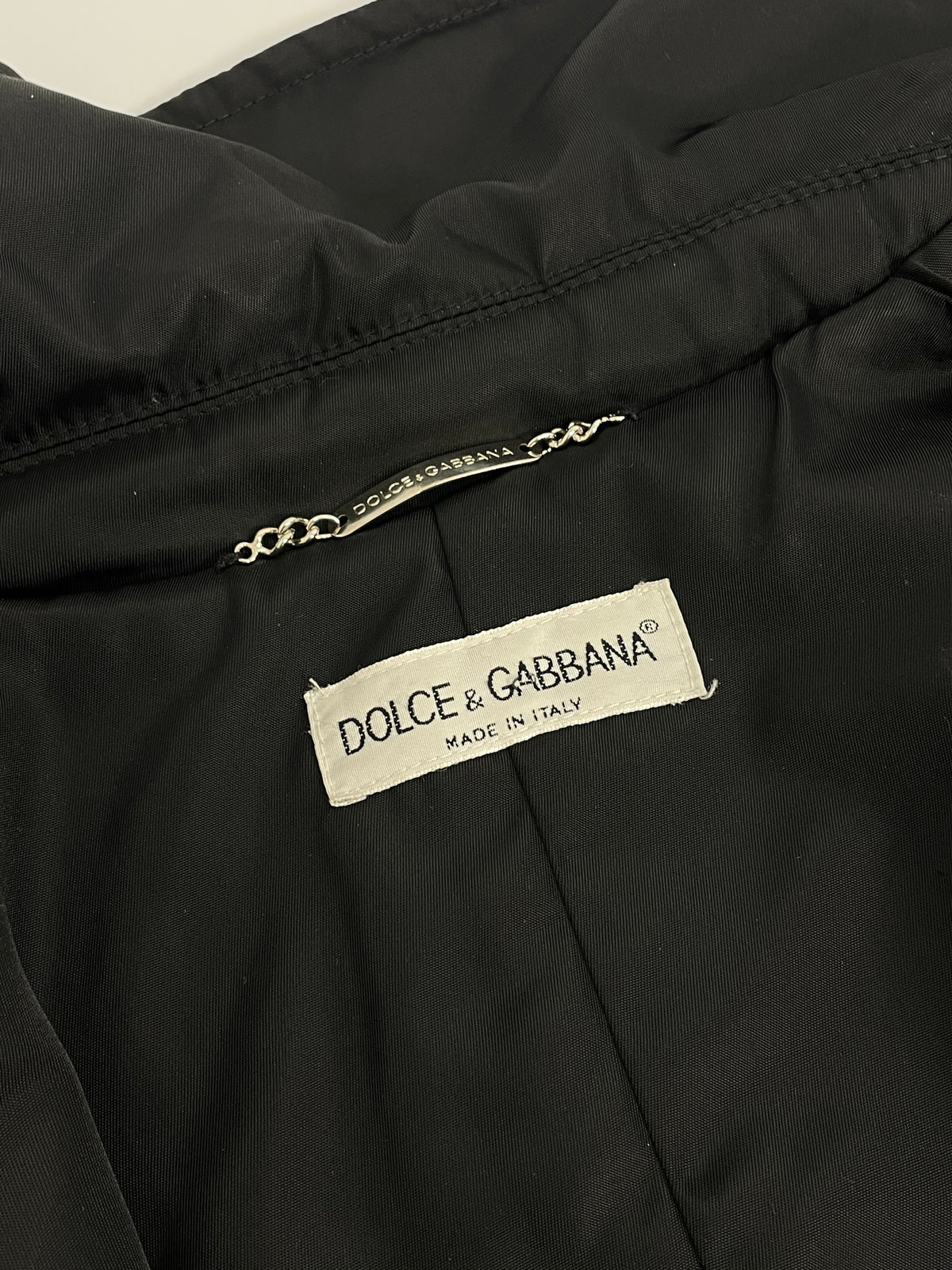Dolce & Gabbana F/W 1994 Nylon cropped jacket
