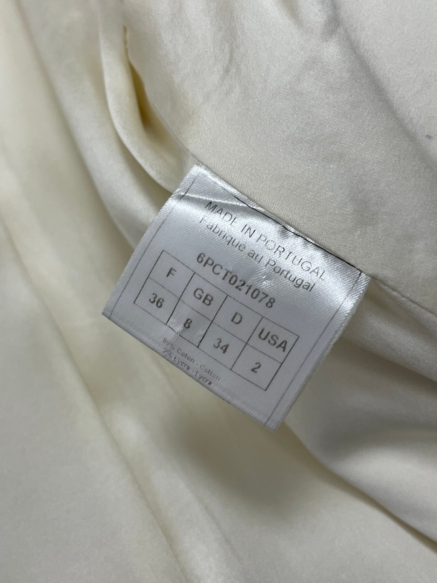 John Galliano S/S 2006 Cotton Blazer