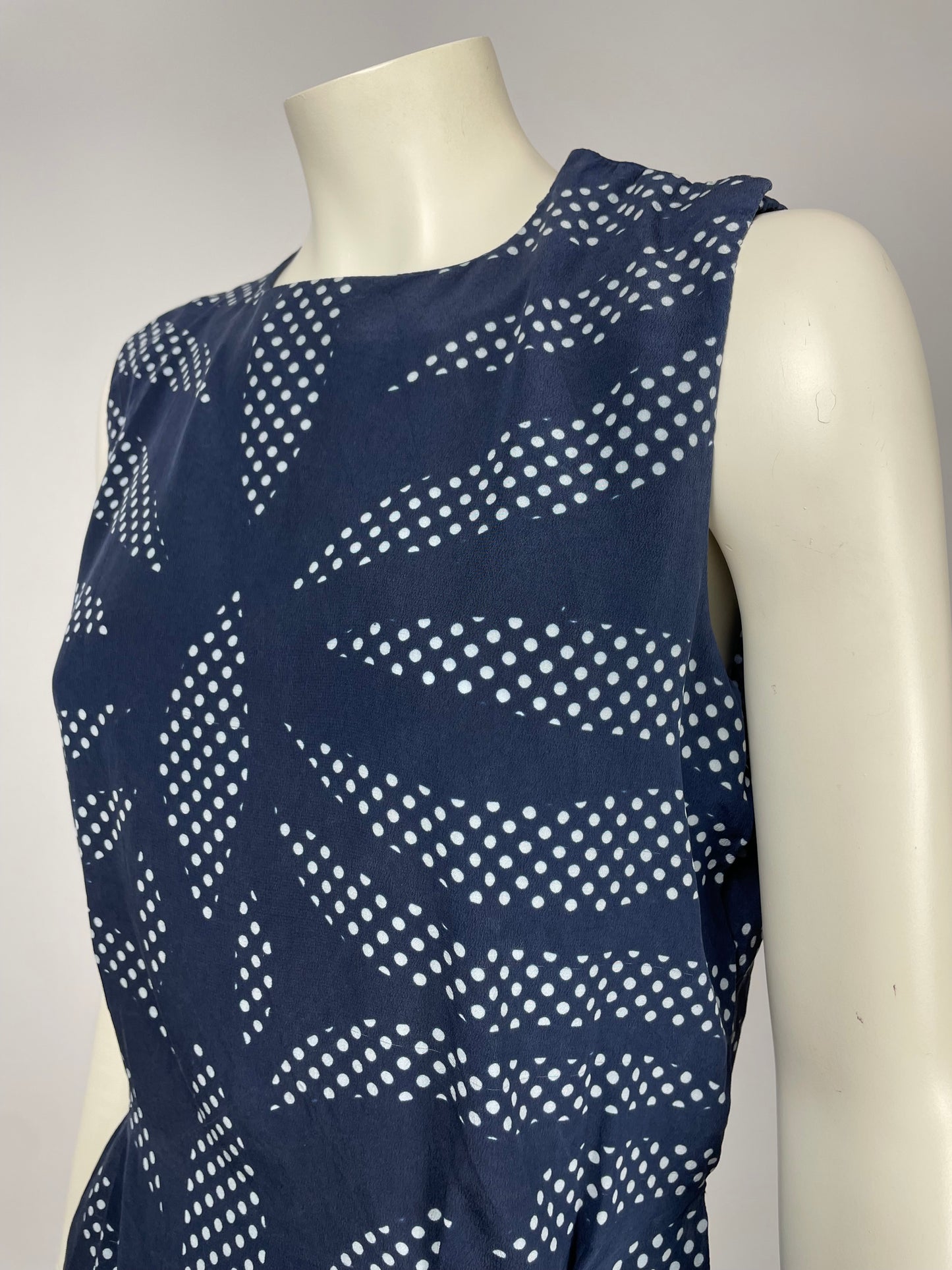 Givenchy Couture early 1990’s Polka print vest