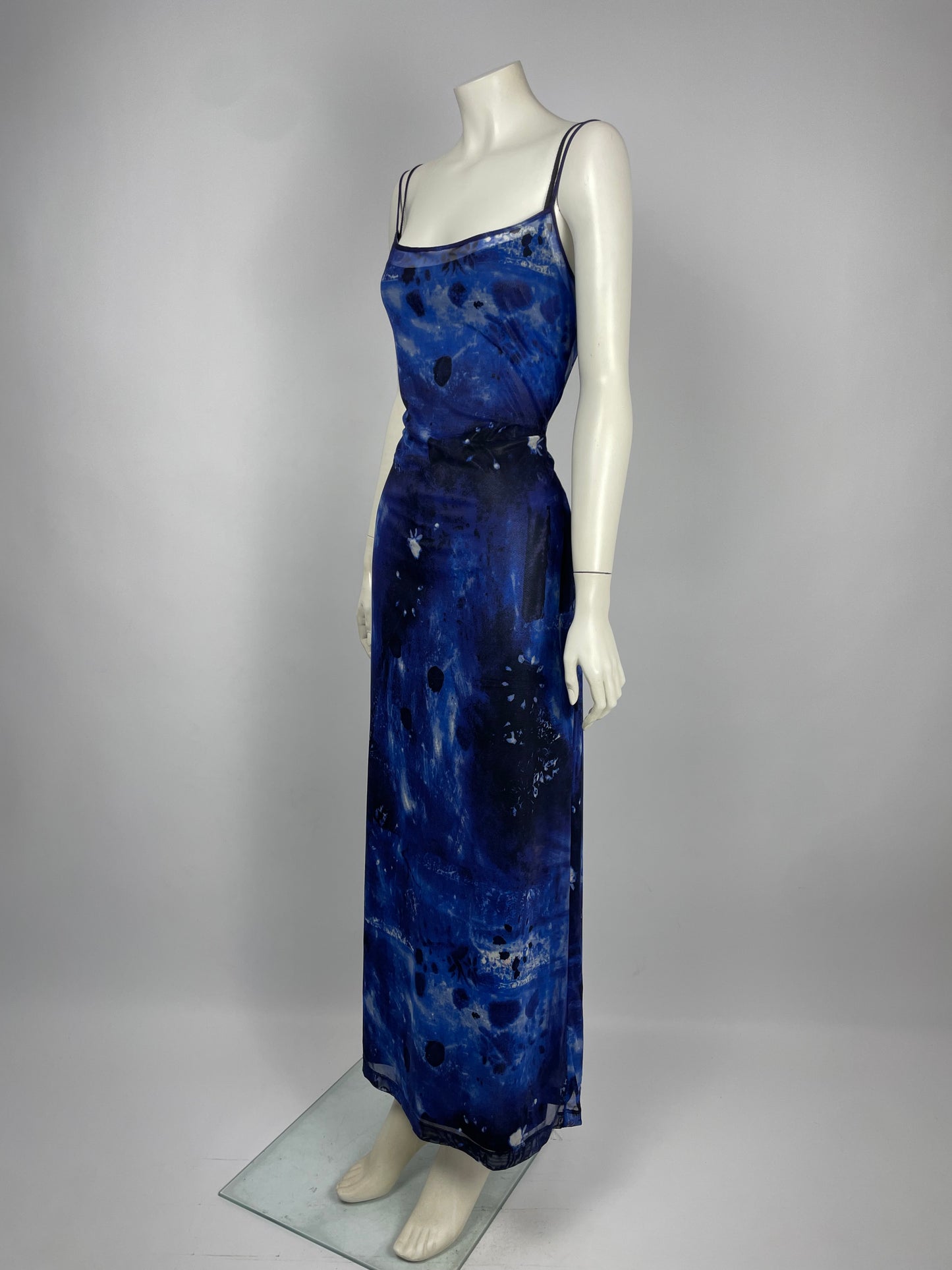 Plein Sud S/S 1998 Maxi Mesh Dress