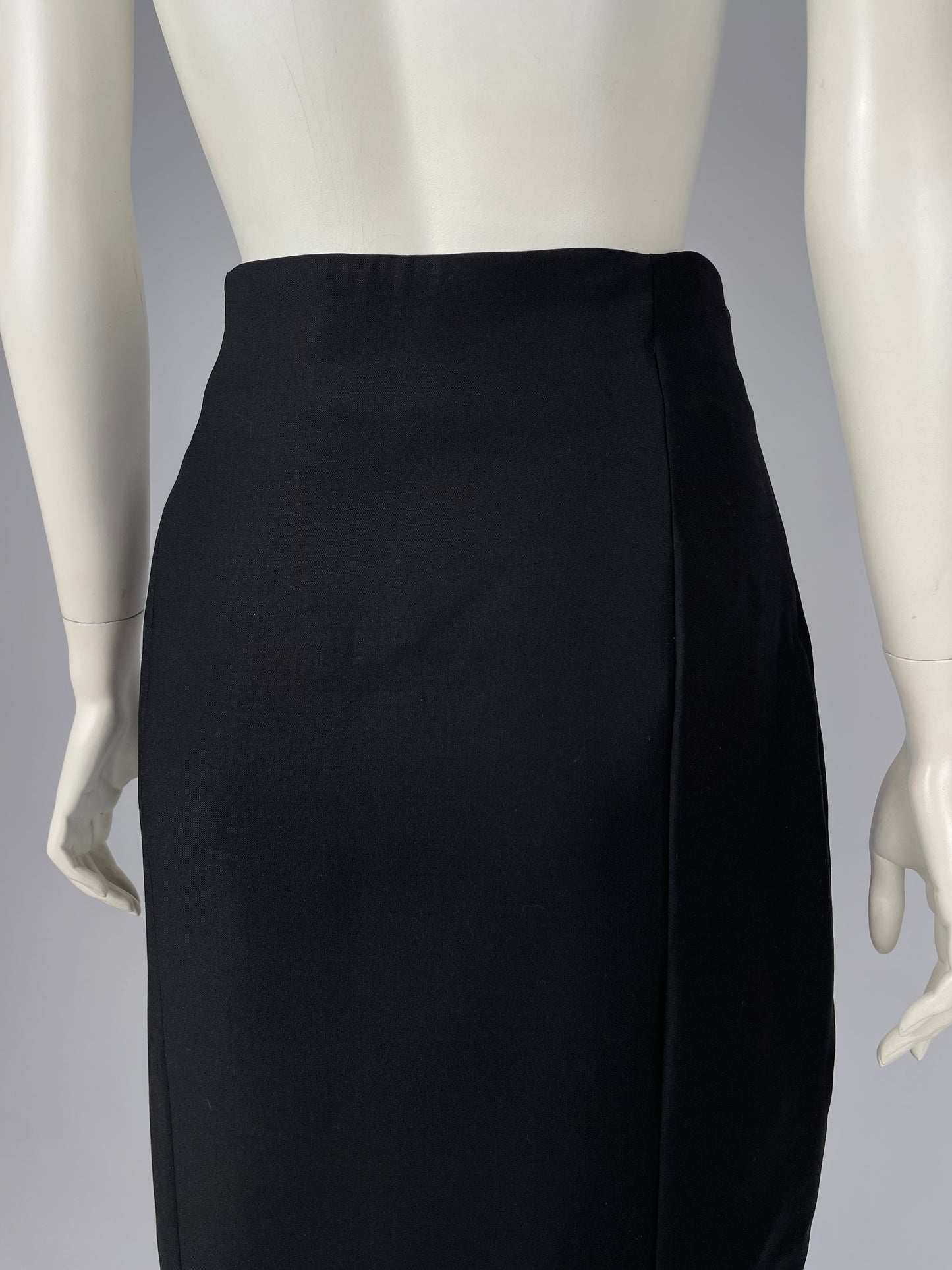 Dior by John Galliano bondage maxi skirt.