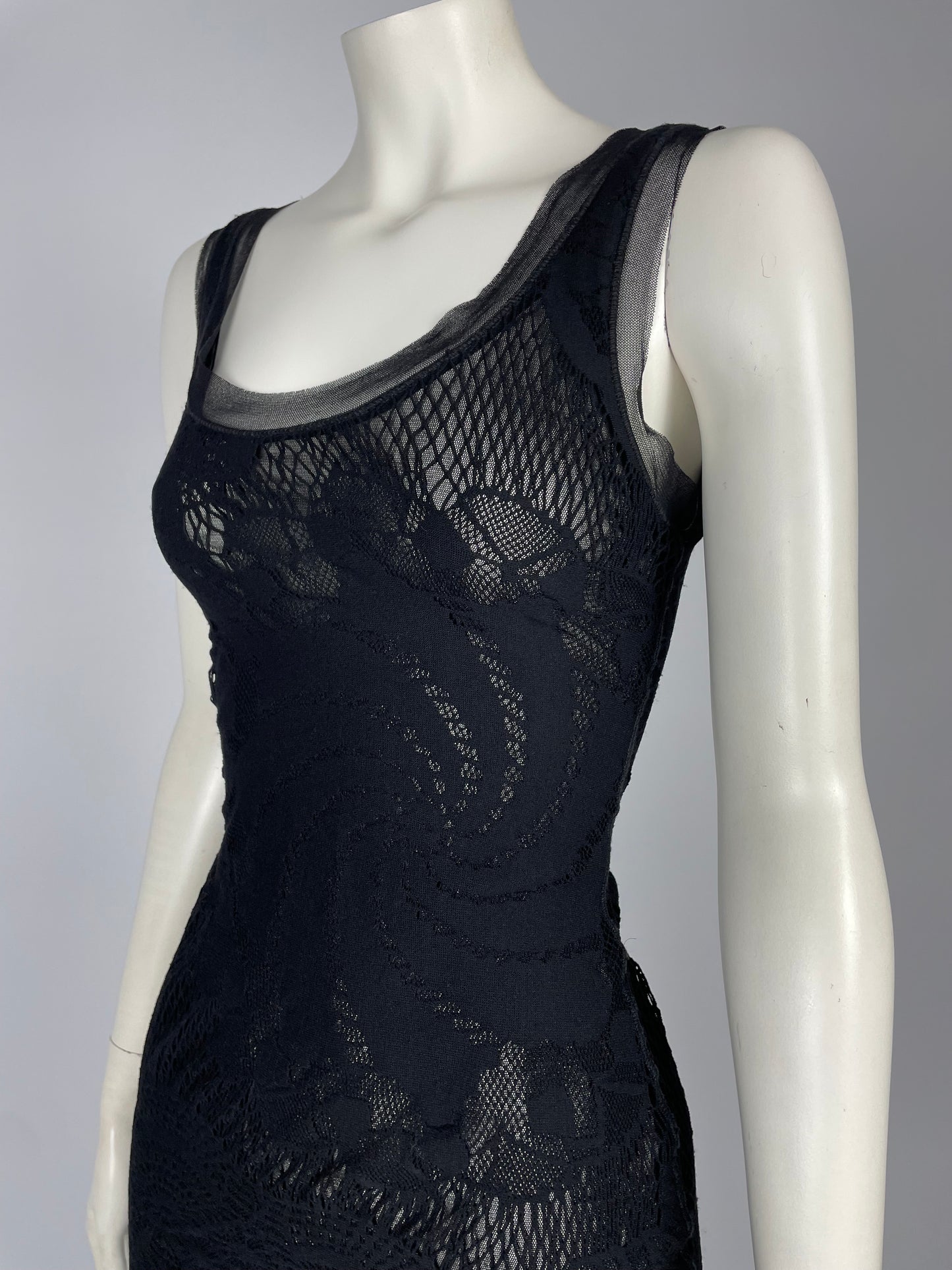 Jean Paul Gaultier S/S 2008 lace dress