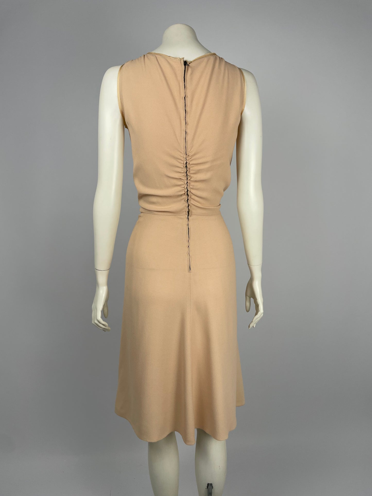 Prada S/S 2007 pink maxi dress.