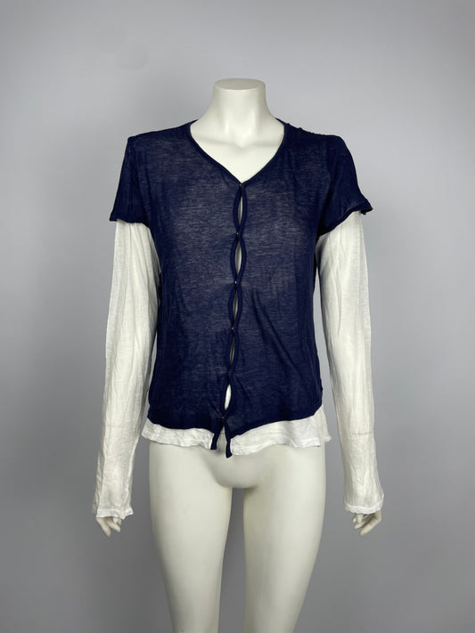 Yohji Yamamoto 1990’s Deconstructed cardigan.