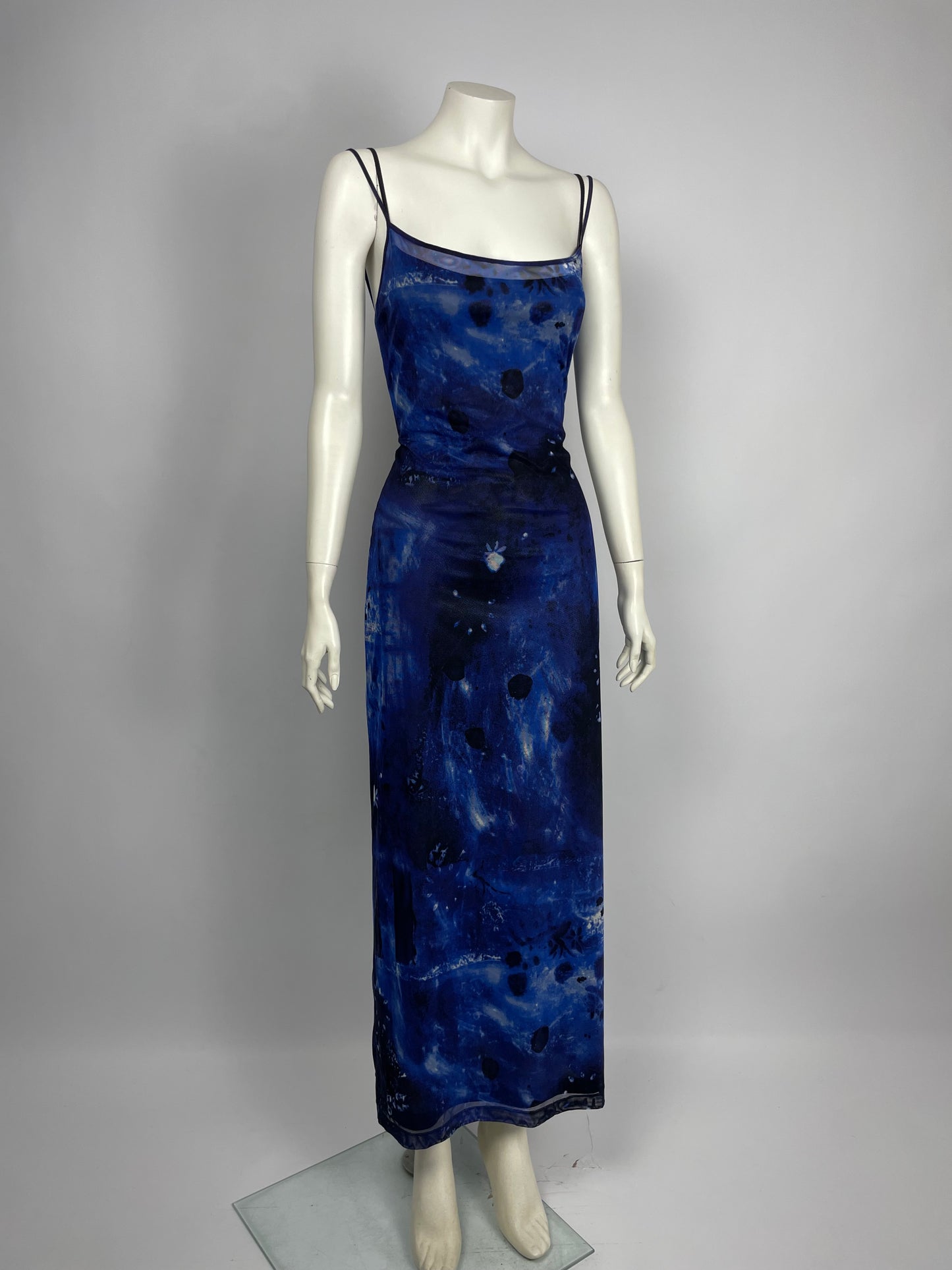 Plein Sud S/S 1998 Maxi Mesh Dress