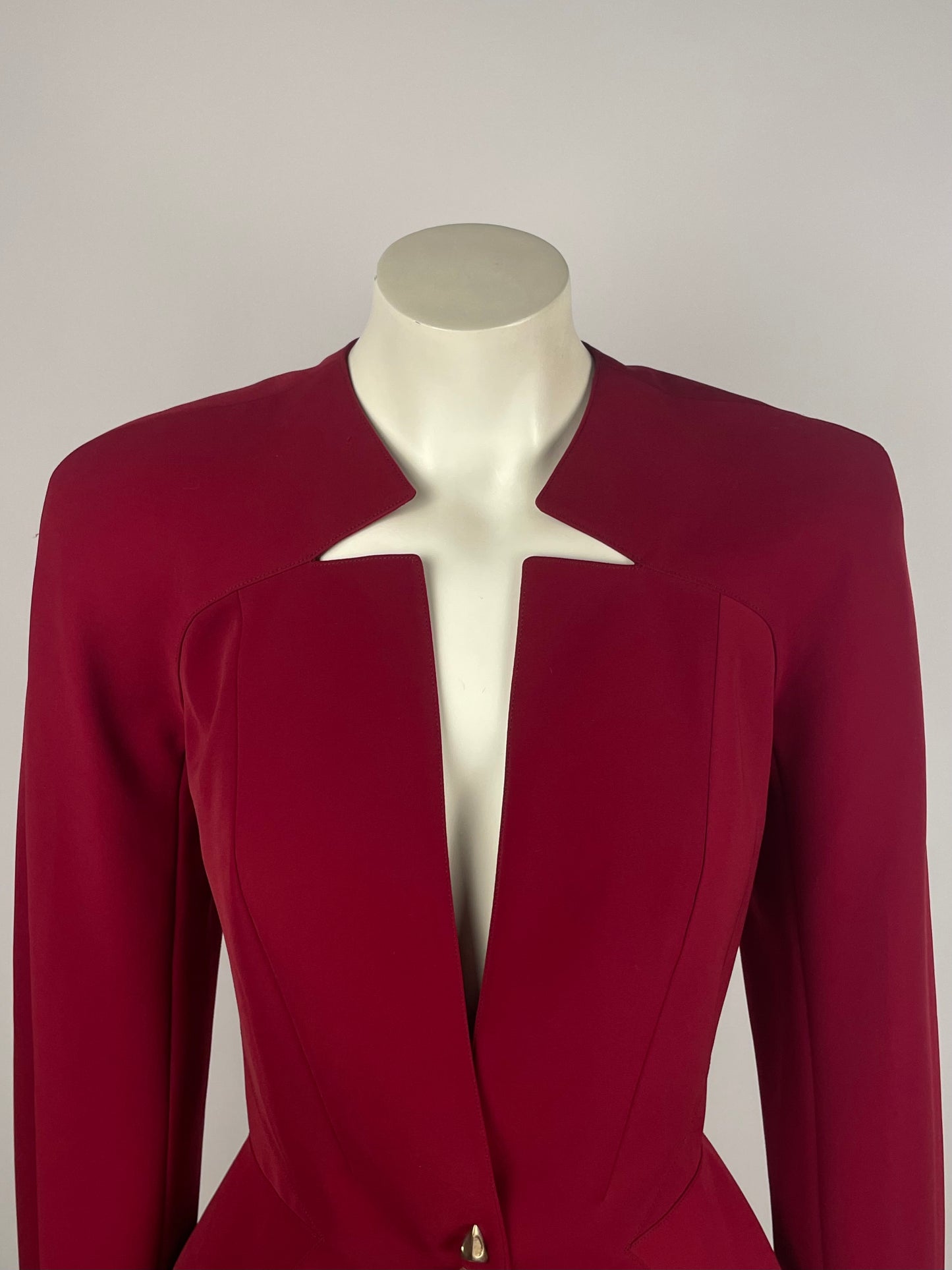Thierry Mugler 2000’s Red Power Jacket