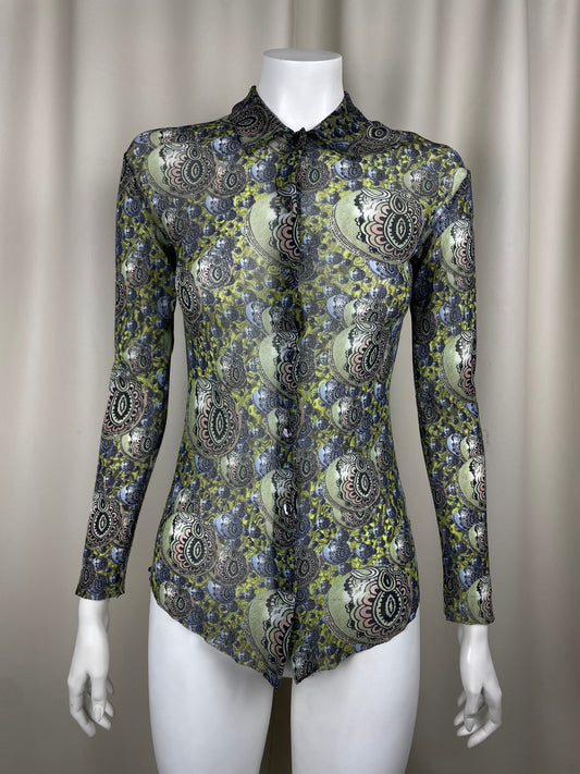 Jean Paul Gaultier F/W 1996 Mesh Shirt (M)