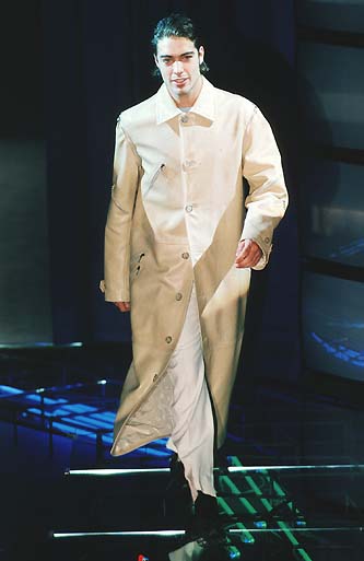 Gianni Versace Man F/W 1998 Soft Leather Coat