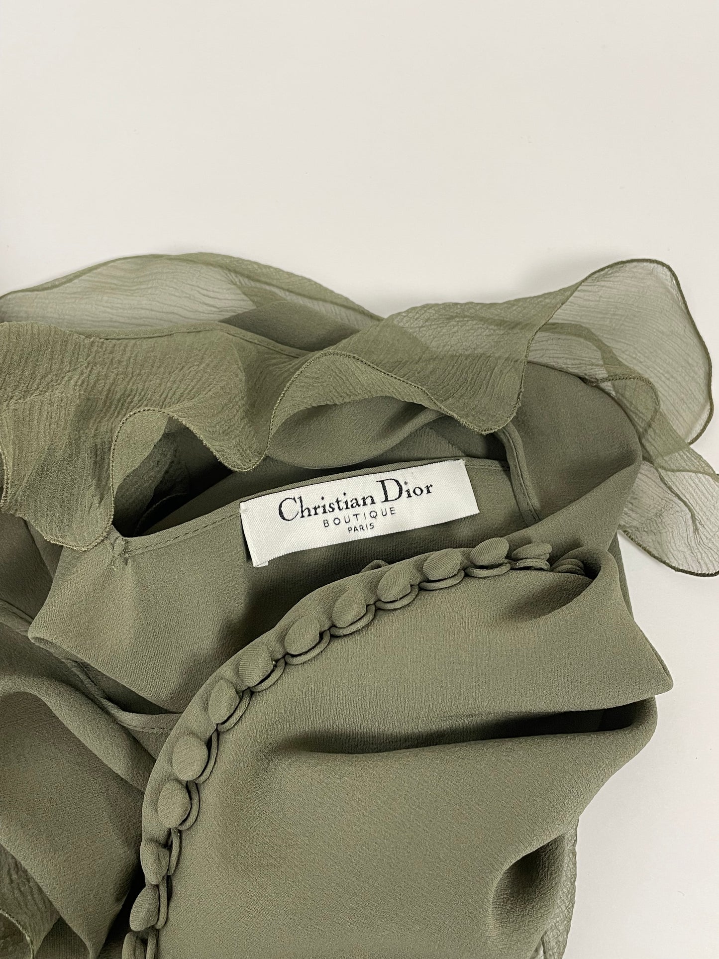 Christian Dior by John Galliano S/S 2004 Silk Top