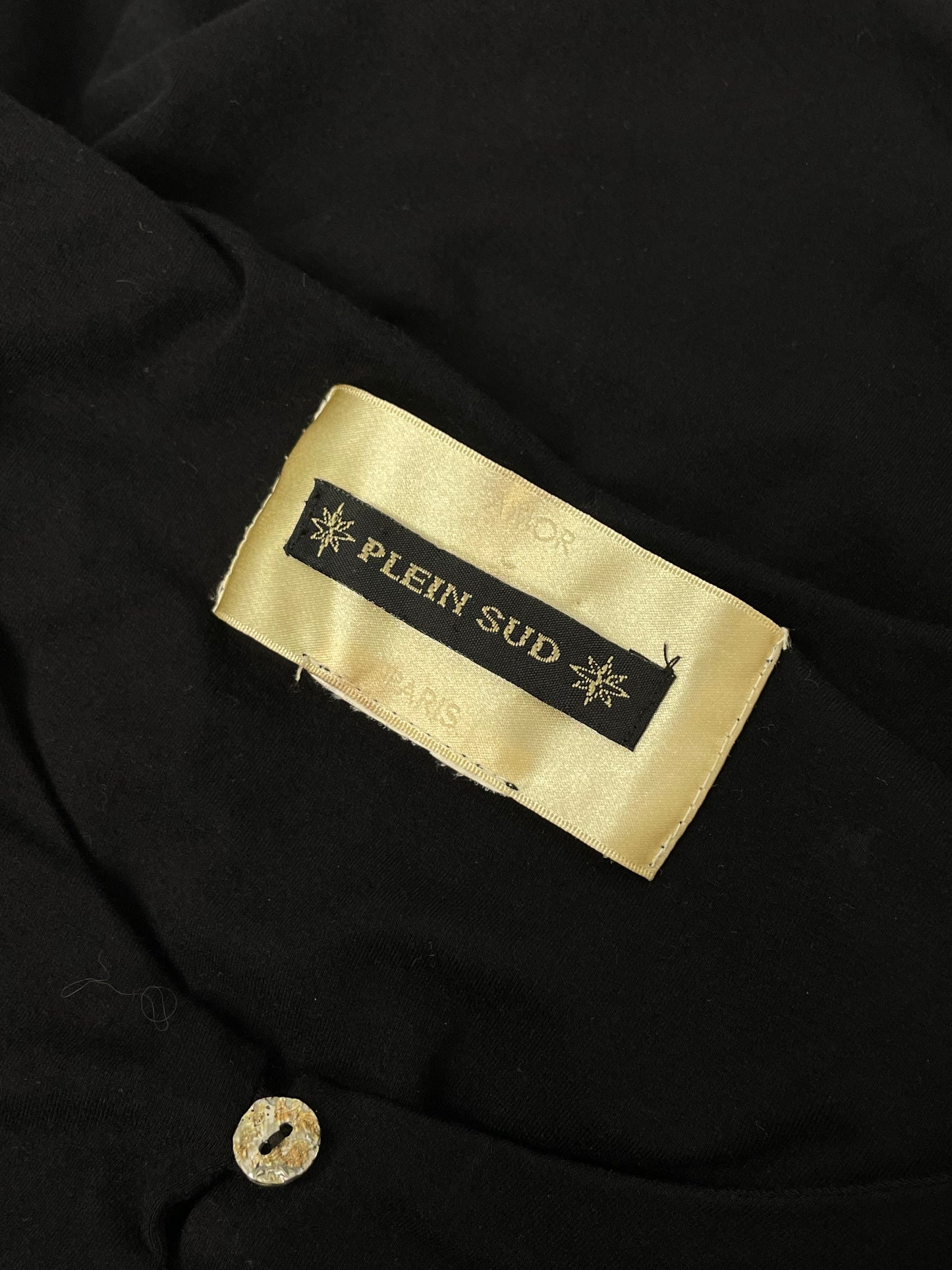Plein Sud F/W 1993 knit button up maxi dress.
