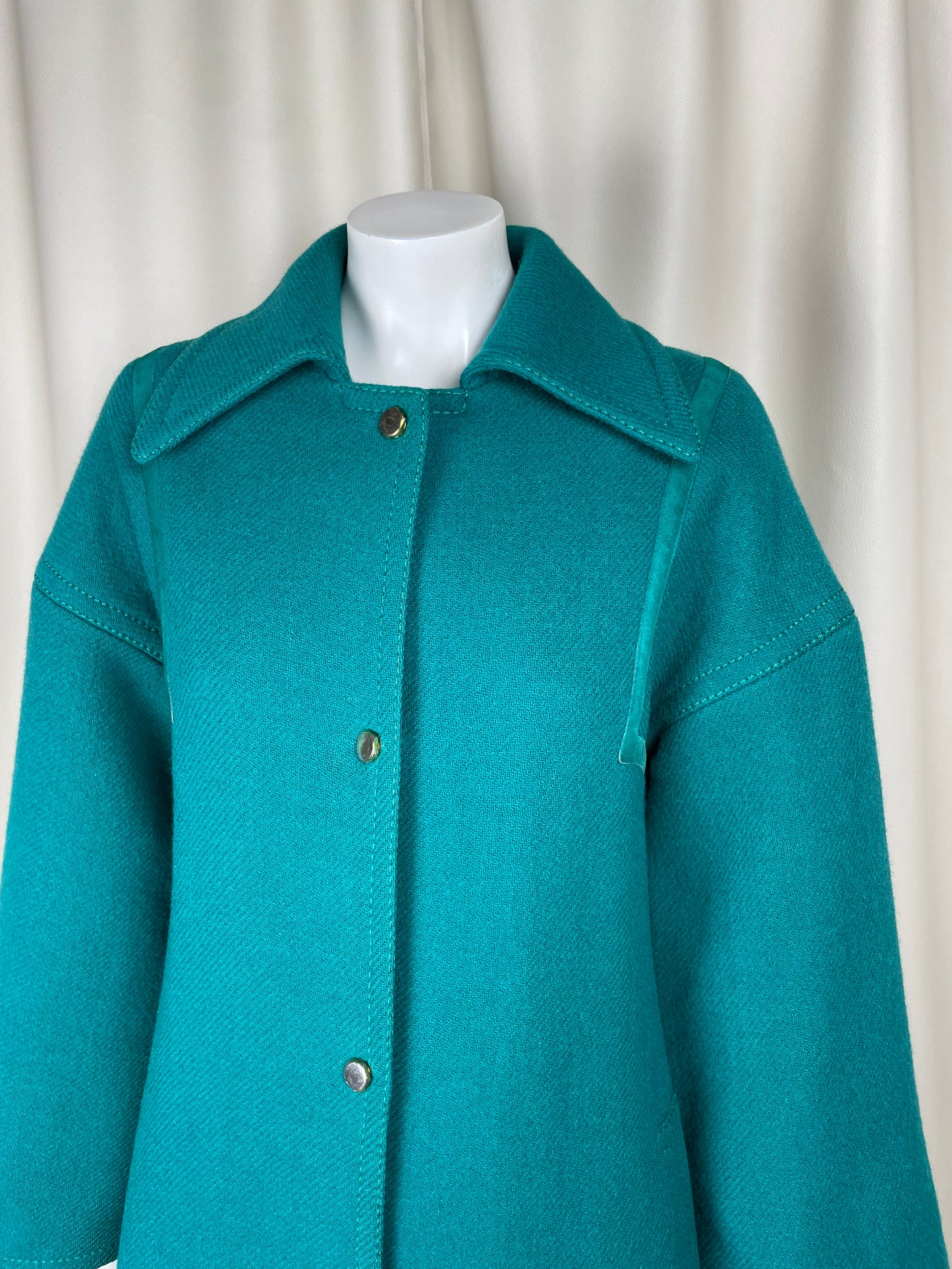 Hermès 1960’s Wool and Suede Coat
