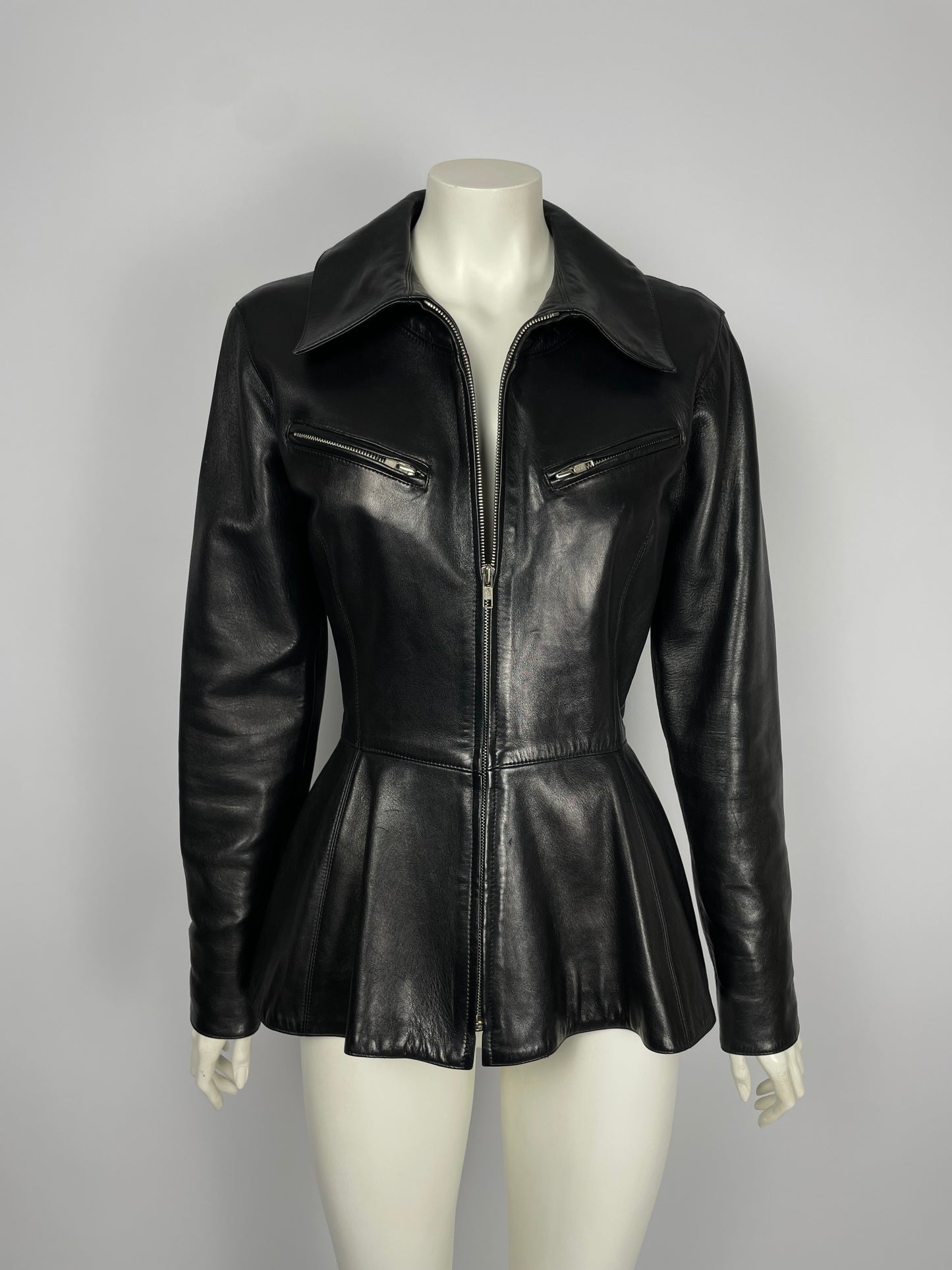Claude Montana F/W 1992 Ideal Cuirs Leather Jacket