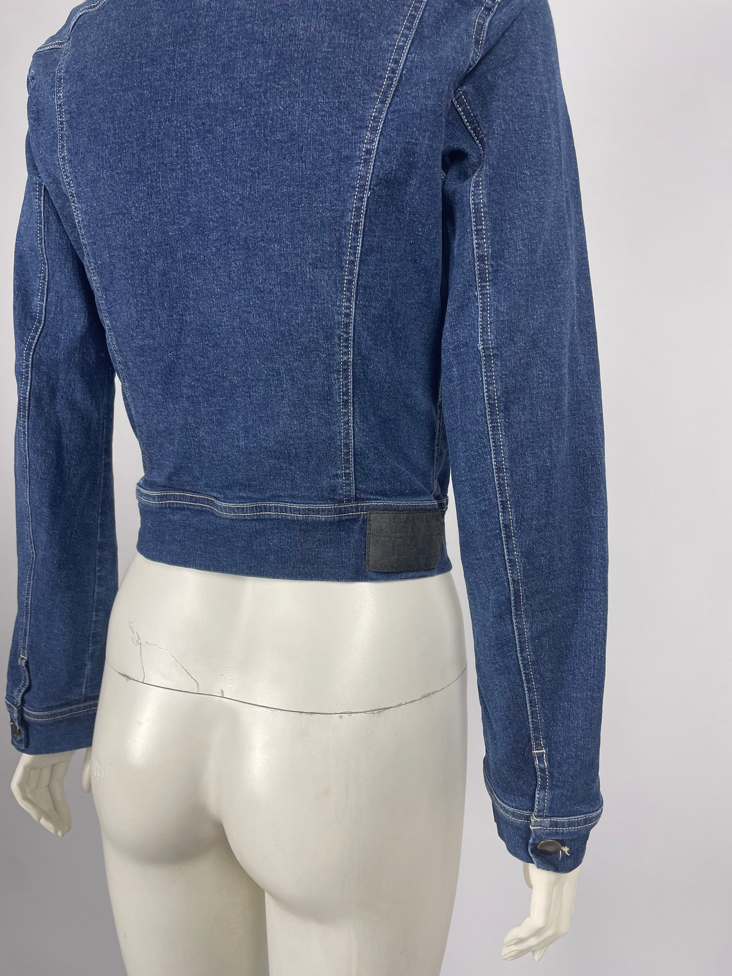Plein Sud F/W 2000 Elastic jean jacket