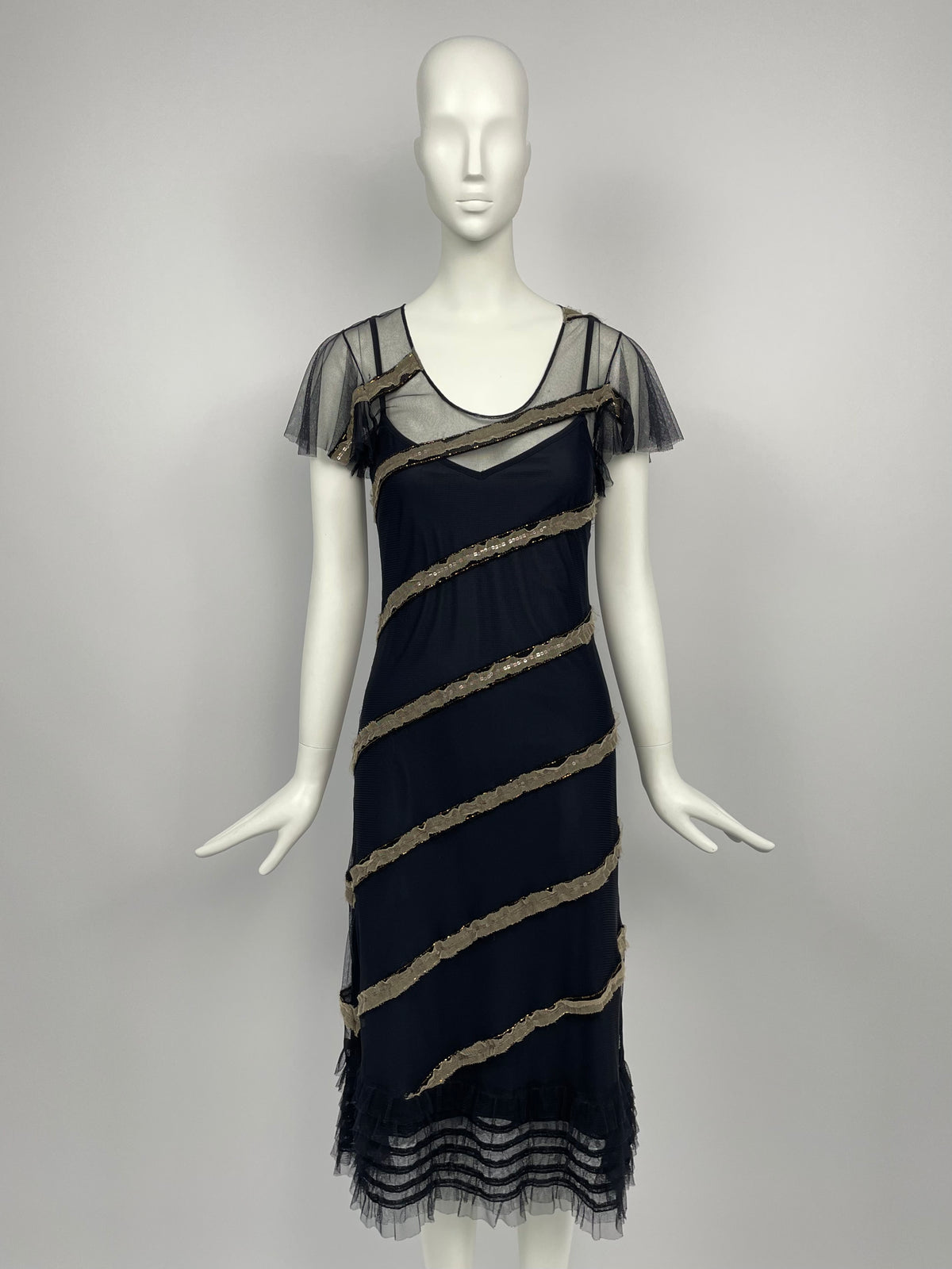 Gerard Darel 2000's Double layer dress