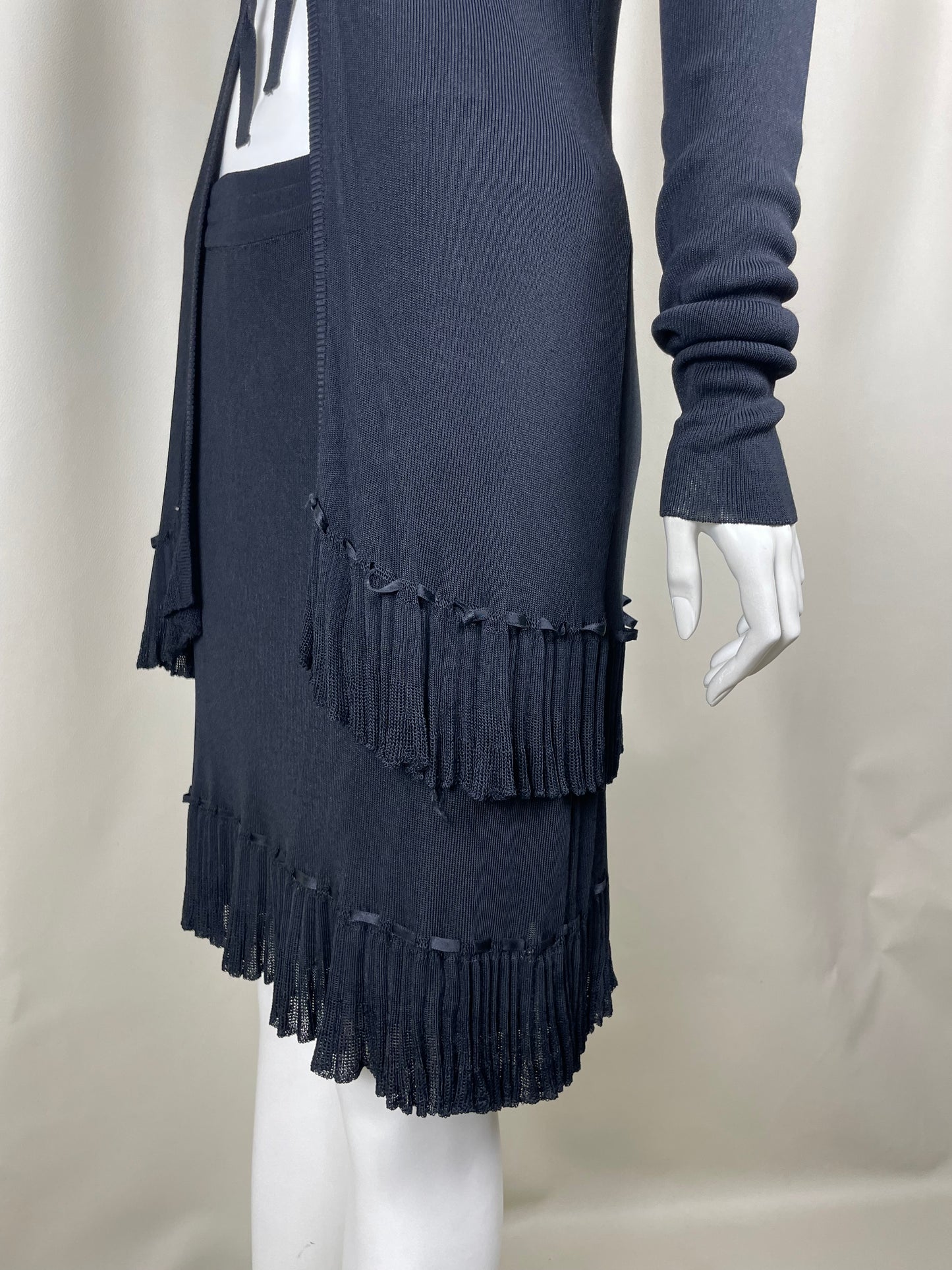 Claude Montana 1980’s Heavy Knit Set (M)