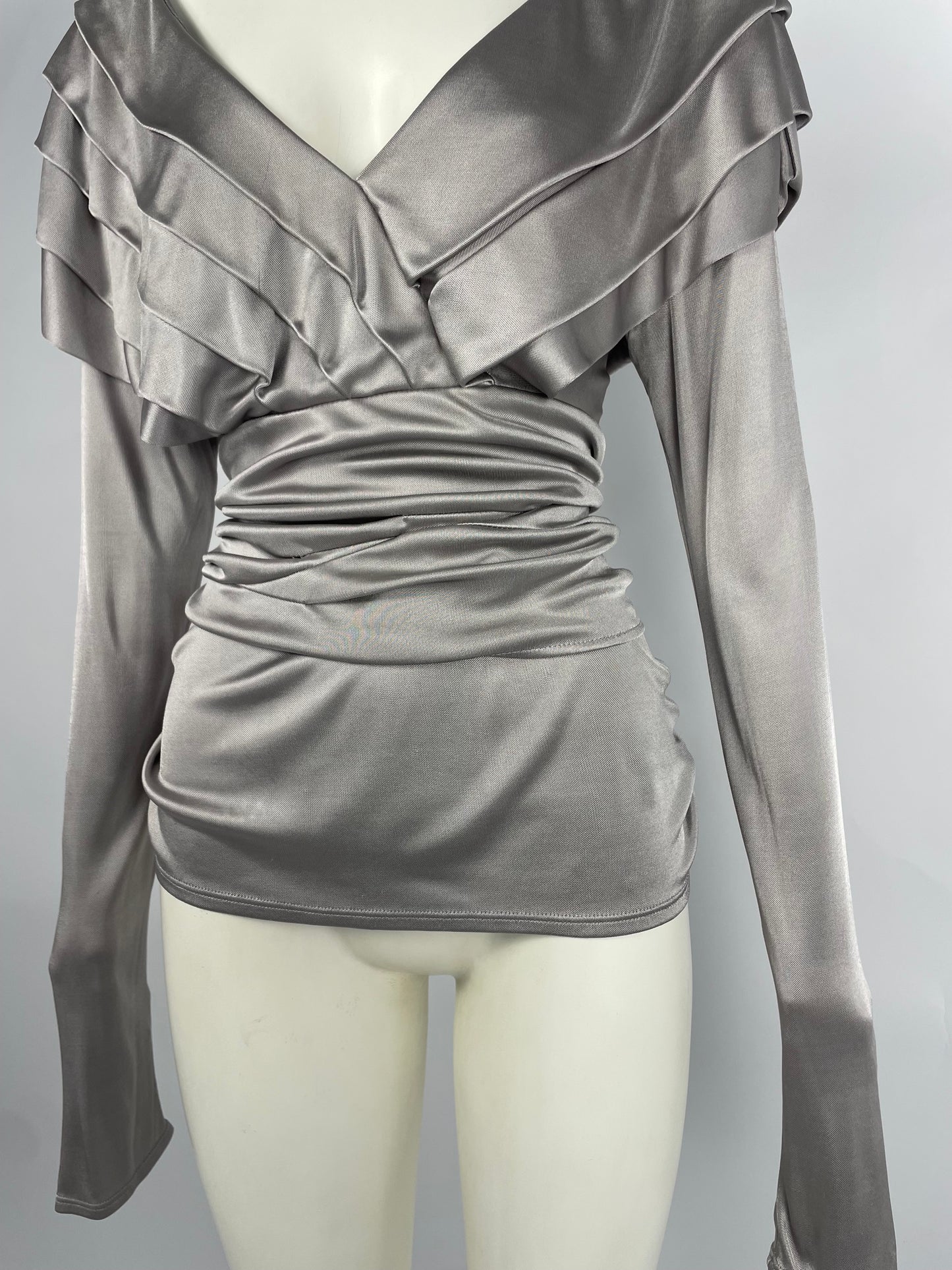 Dior by John Galliano F/W 2007 Pleated blouse