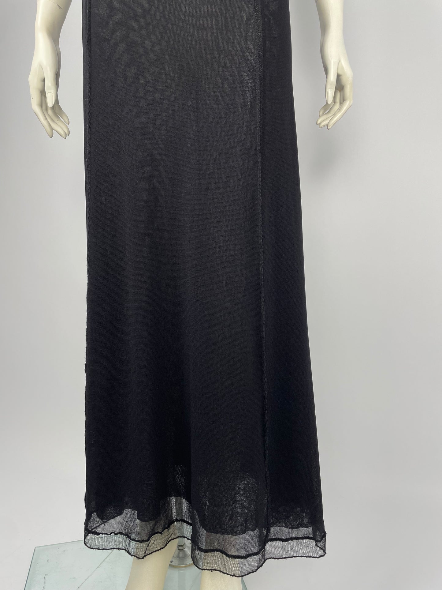 Jean Paul Gaultier 1990’s mesh maxi dress