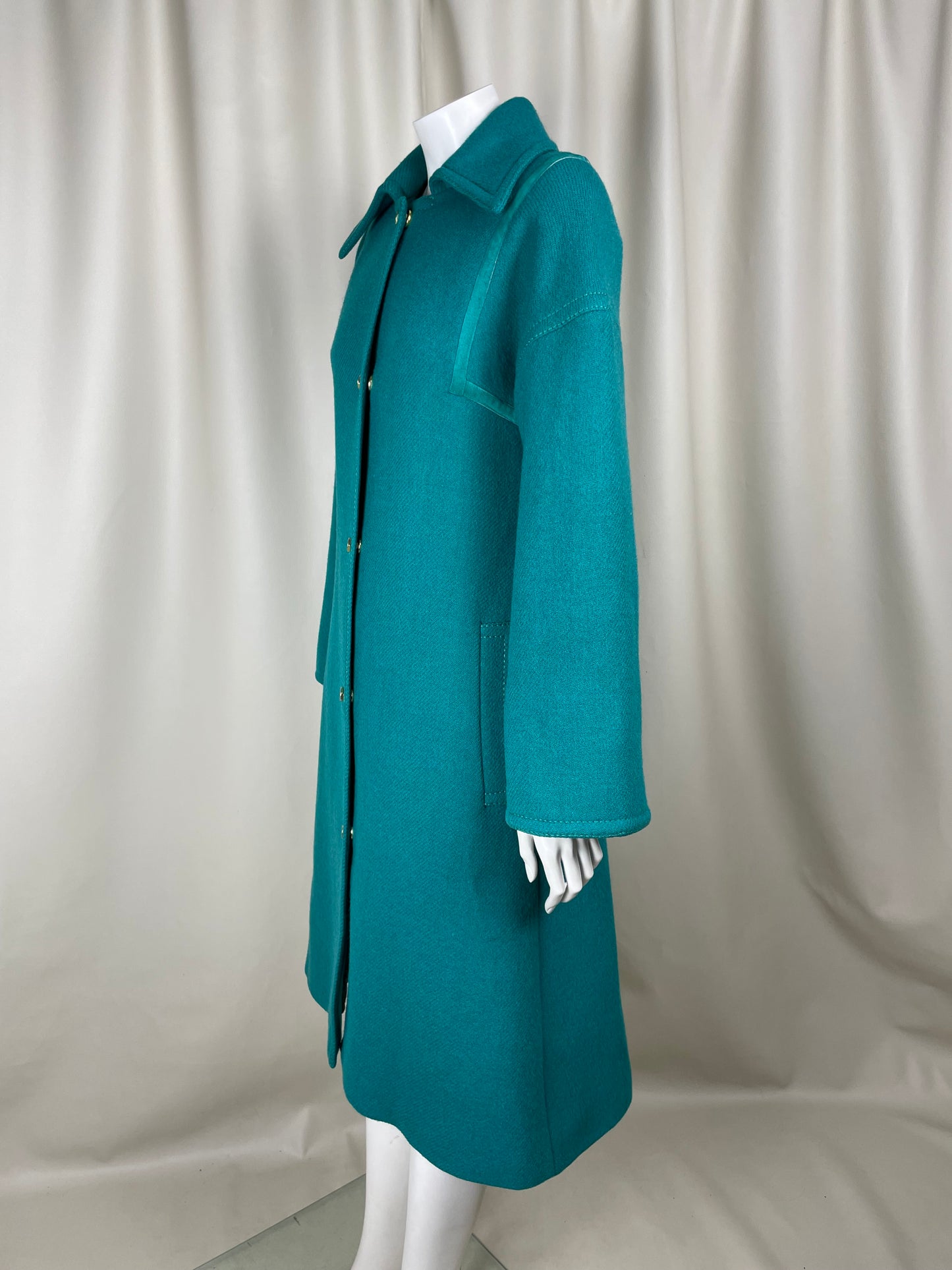 Hermès 1960’s Wool and Suede Coat