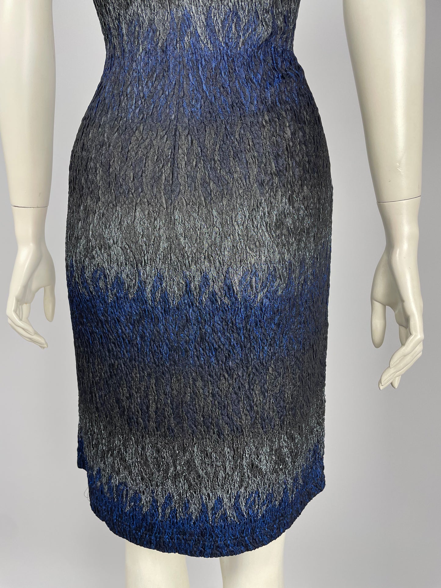 Plein Sud 1990’s blue grey dress.